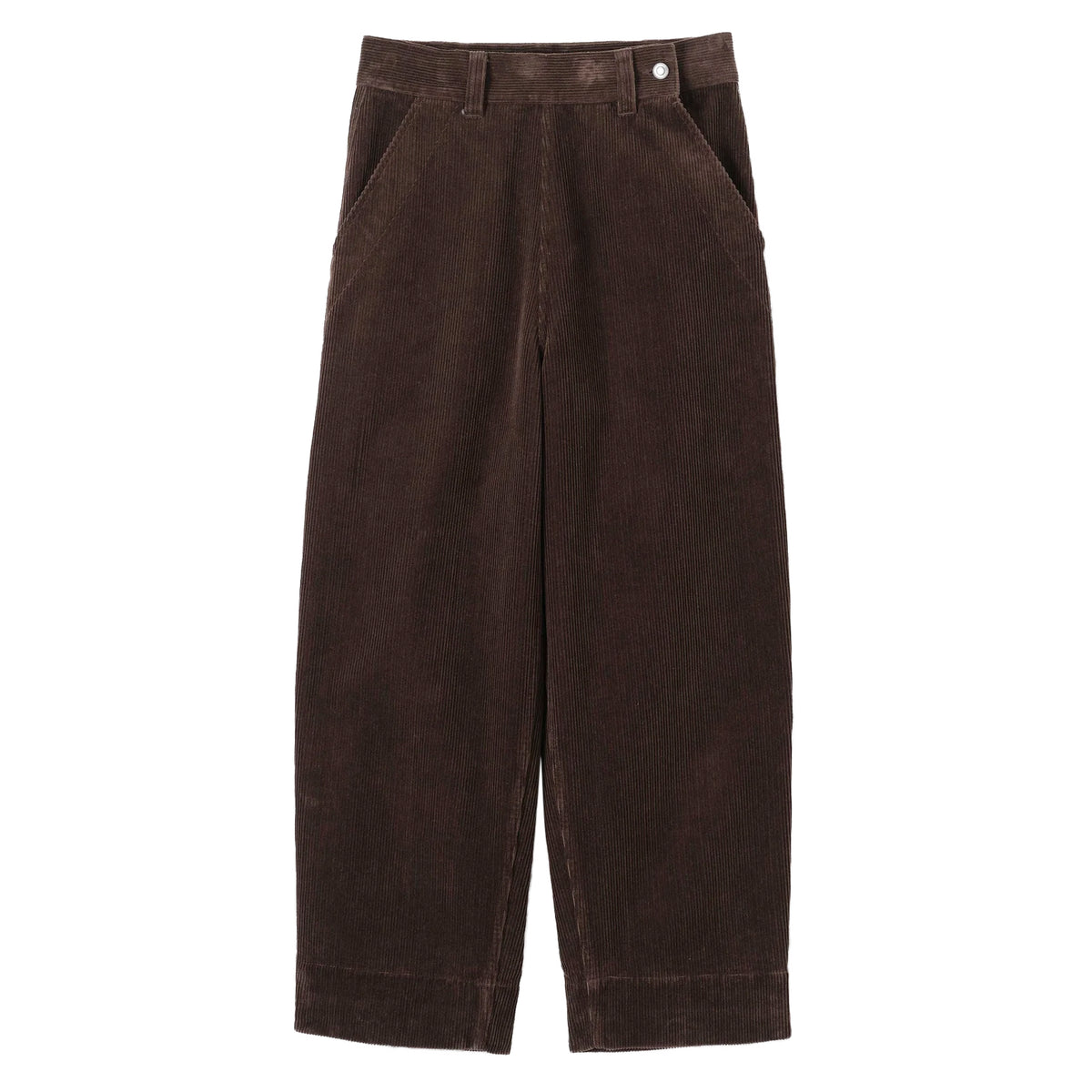 CORDUROY UTILITY TROUSERS - CHESTNUT