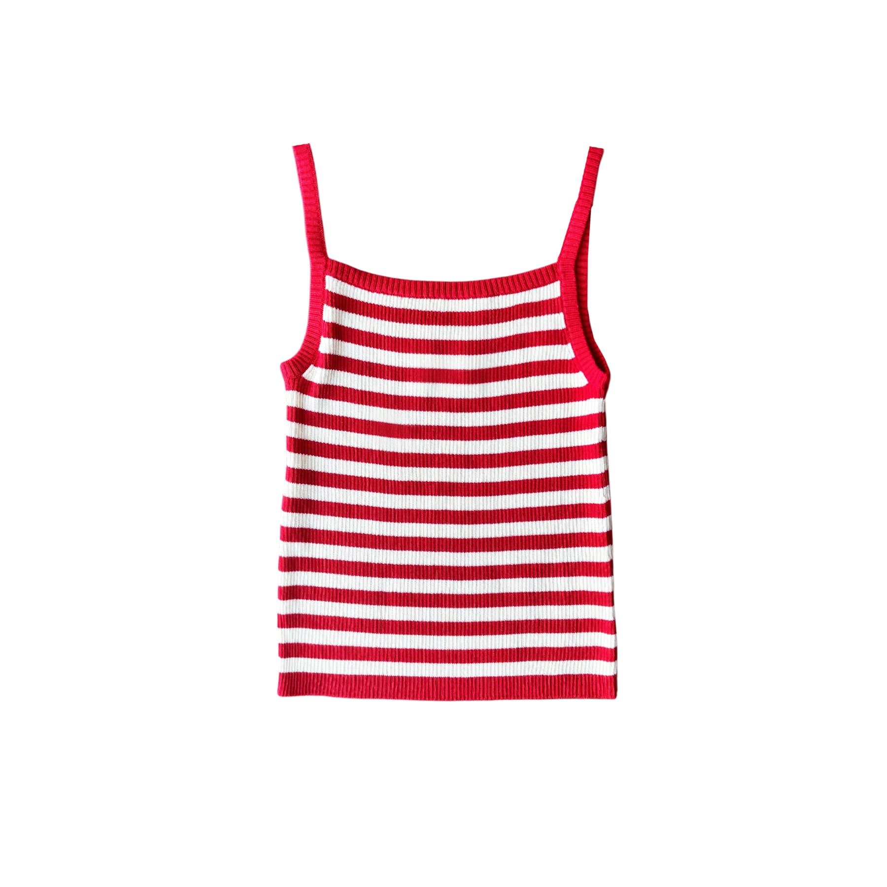 ANU RIBBED TANK - PIQUILLO STRIPE