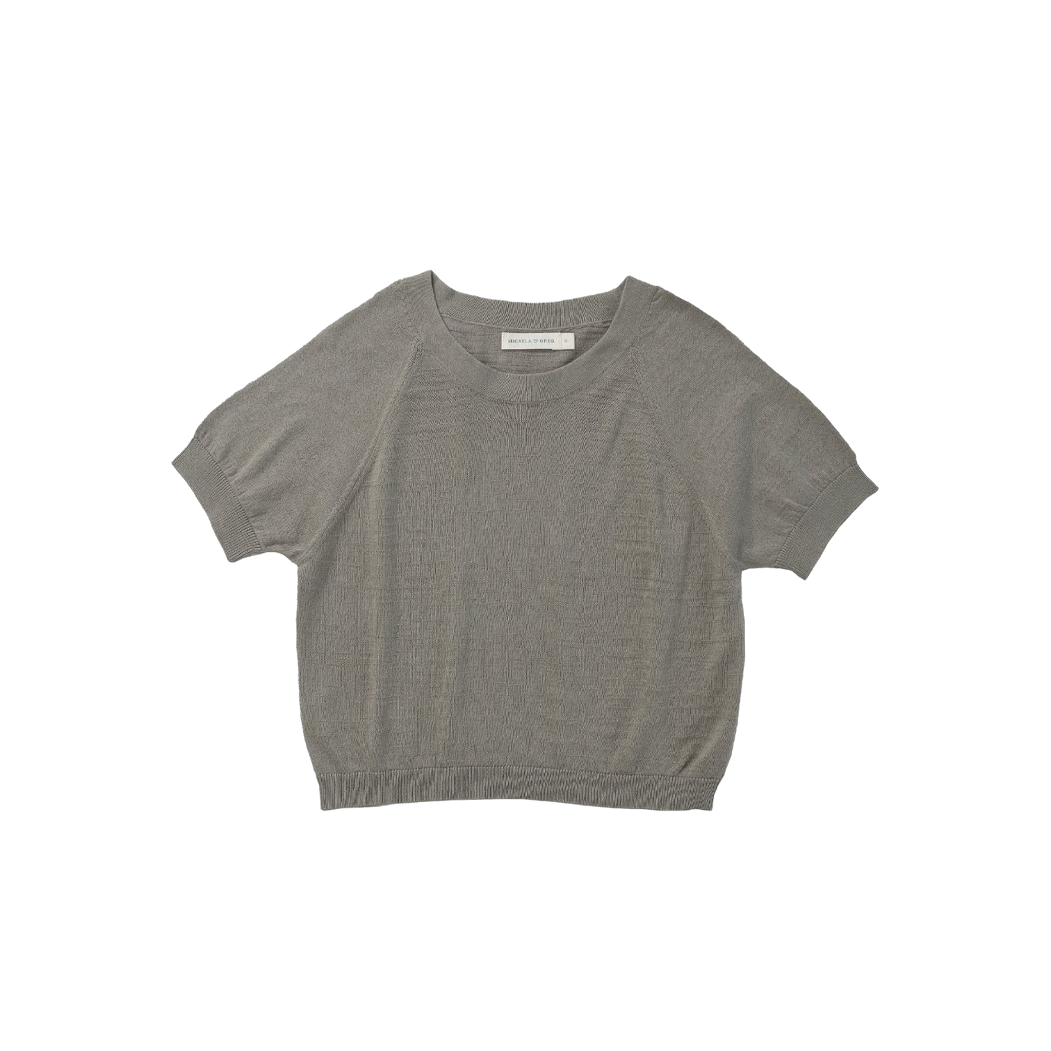 RAGLAN TEE - FOG GREEN