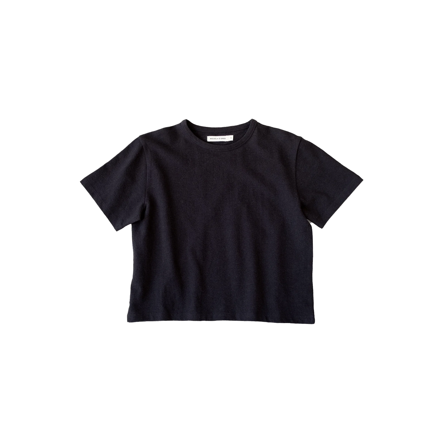 TERRY TEE - FADED BLACK