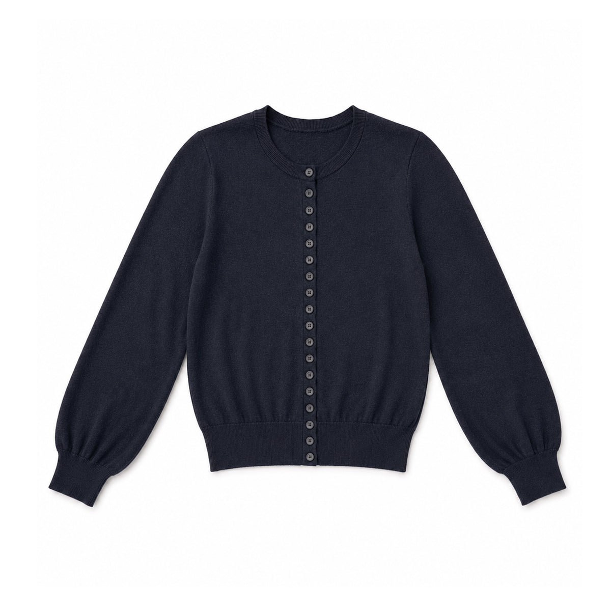 MULTI BUTTON CARDIGAN - NAVY