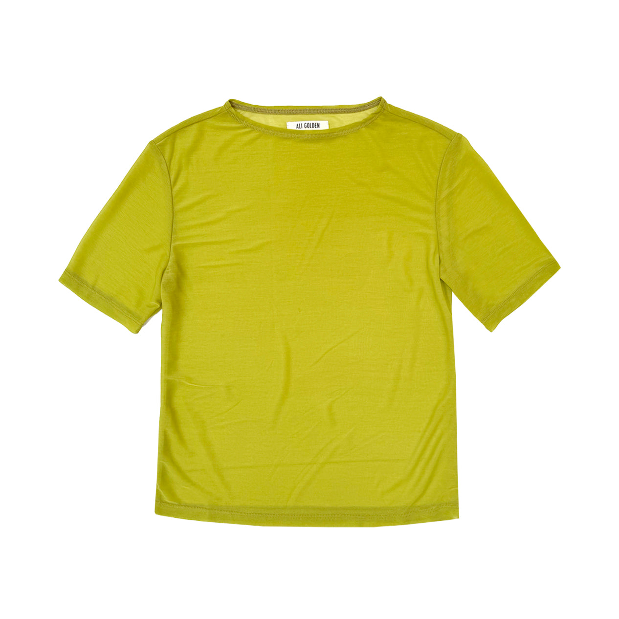 NEW MESH T-SHIRT - CHARTREUSE