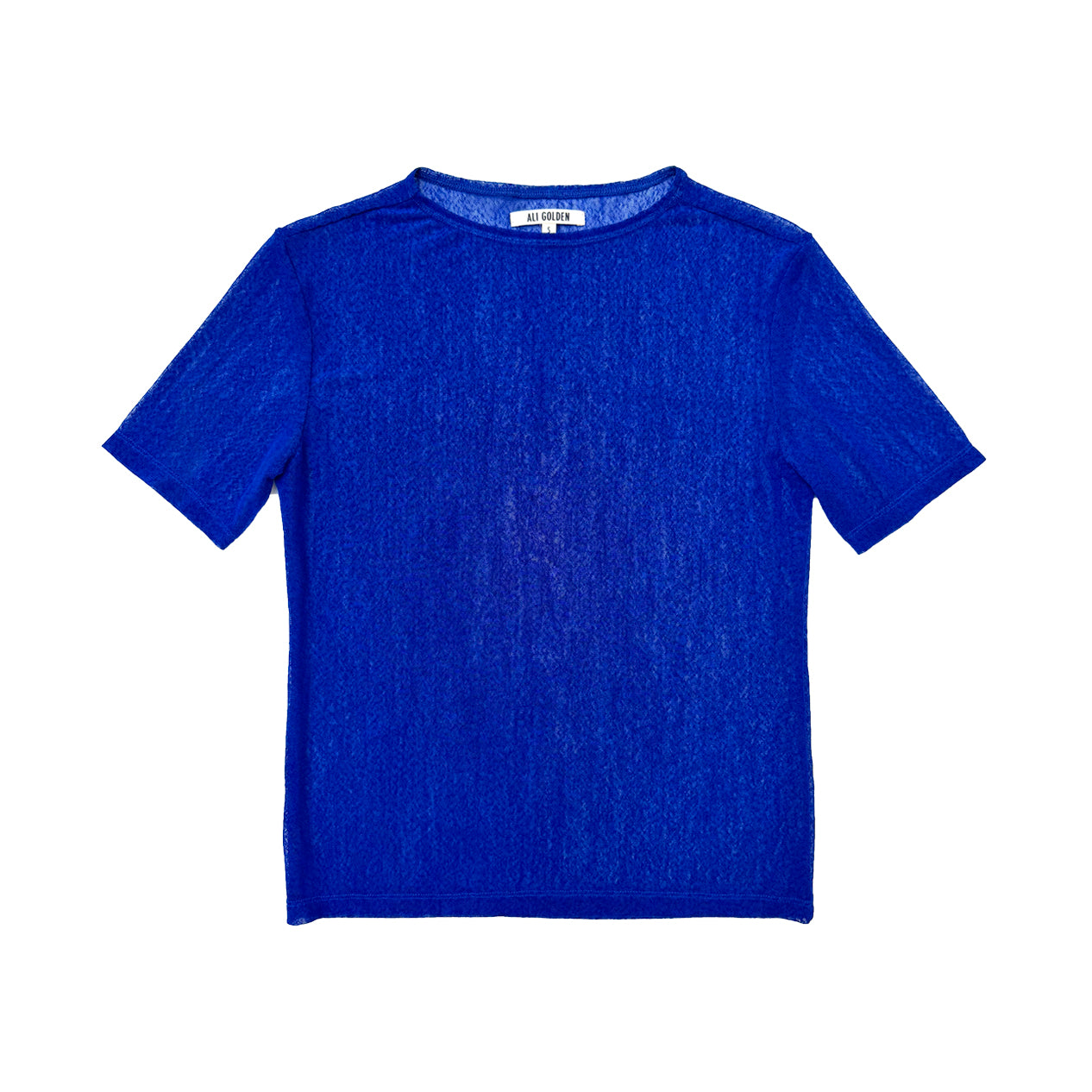 NEW MESH T-SHIRT - COBALT