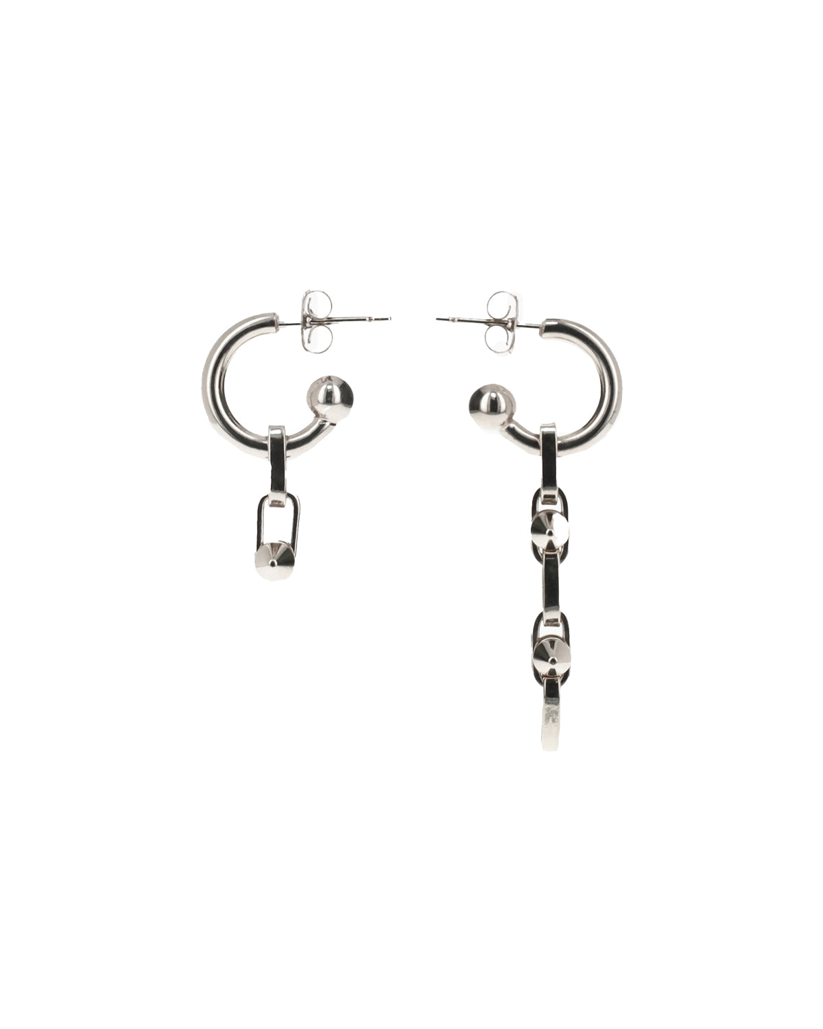 NOMI EARRINGS - PALLADIUM