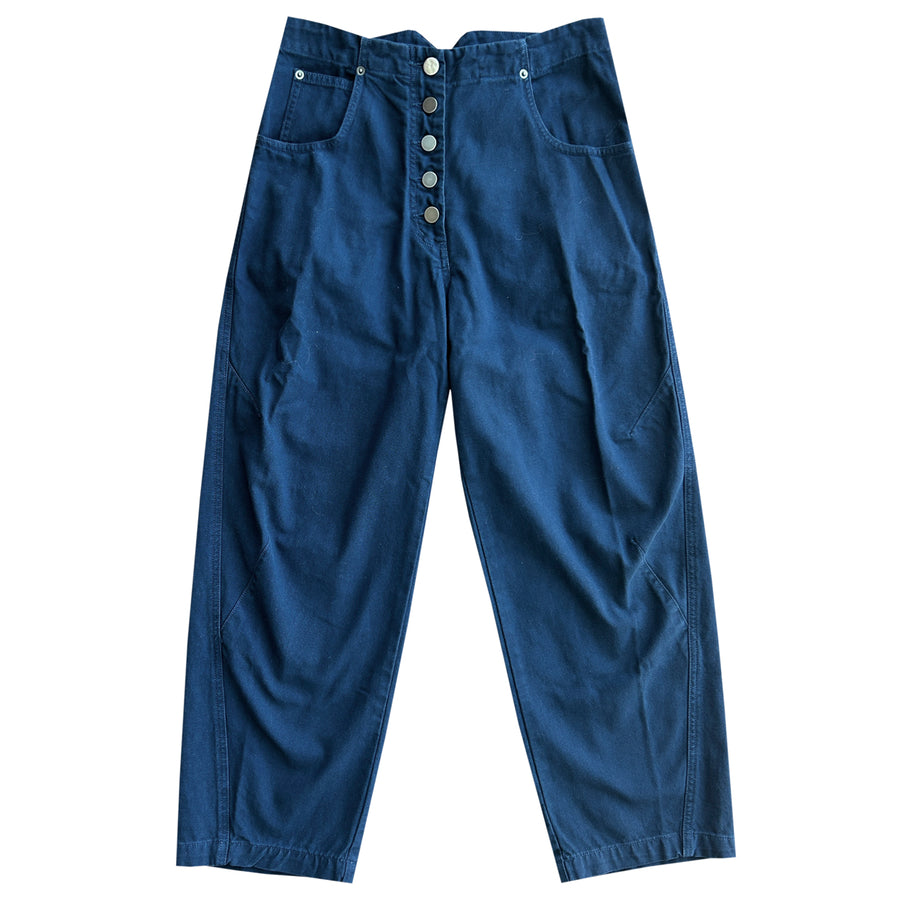 ELKIN PANT - INDIGO CANVAS