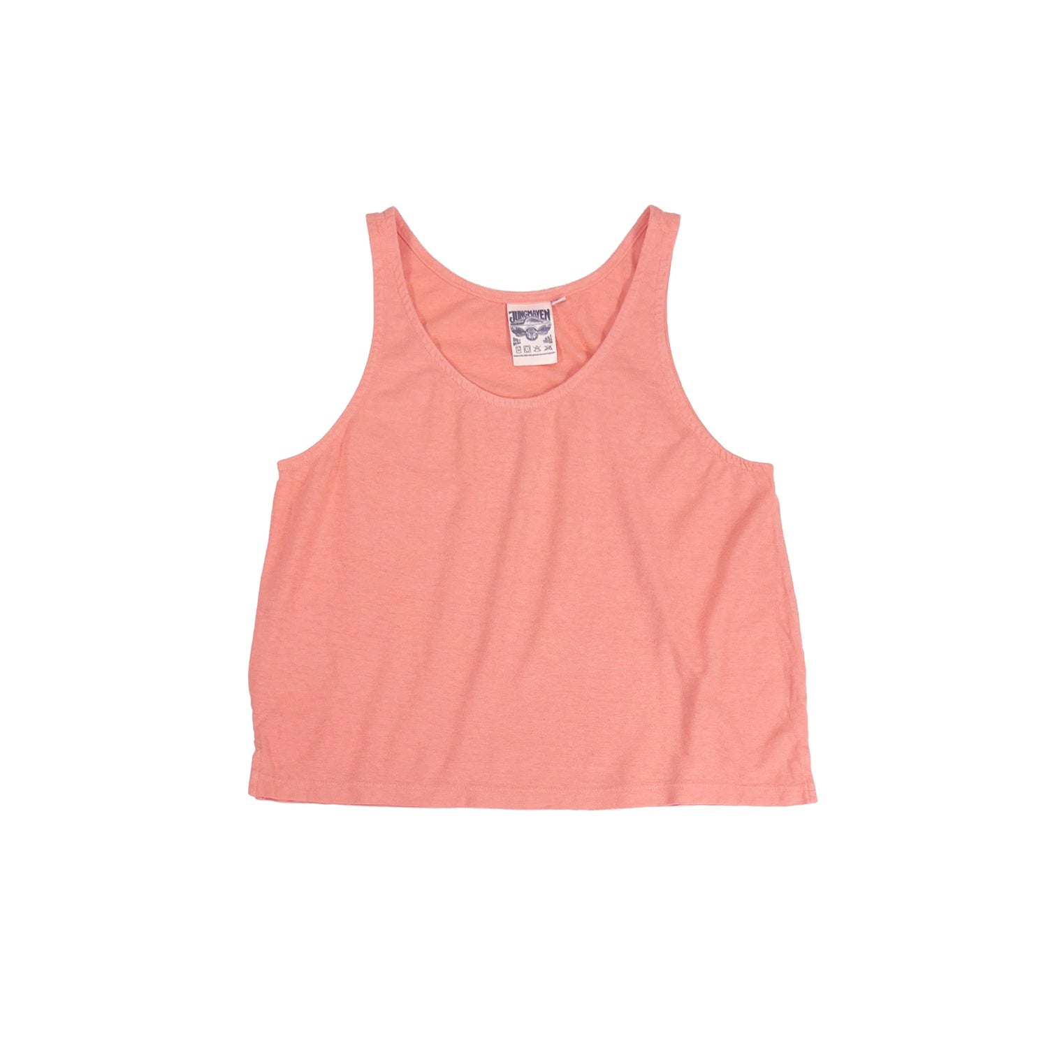 CROPPED TANK - SALMON