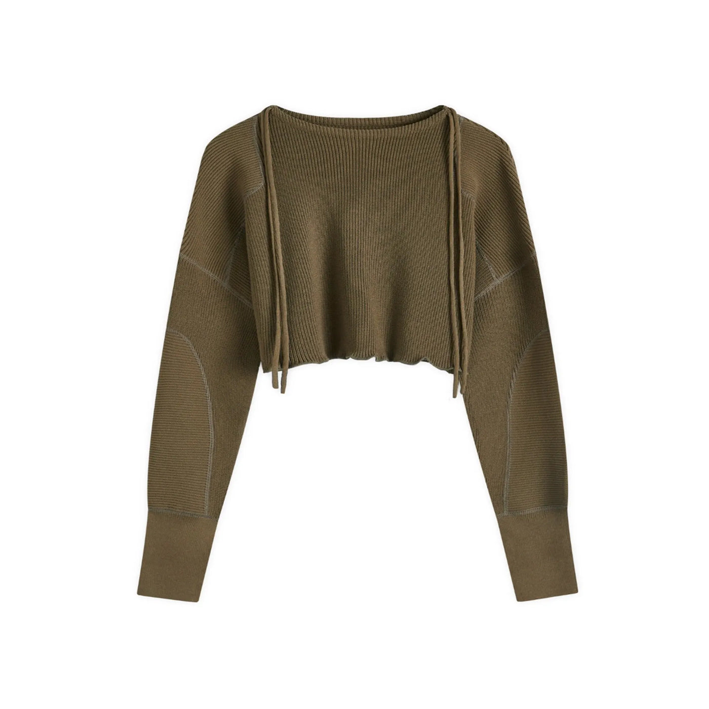 SHORT PULLOVER - OLIVE