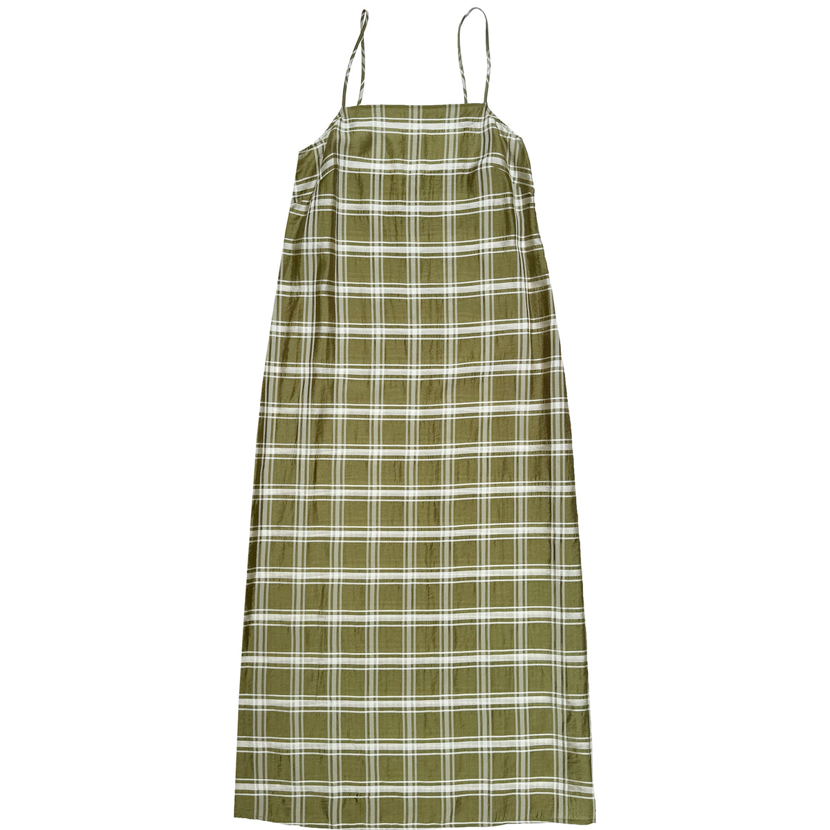 SQUARE NECK SLIP DRESS