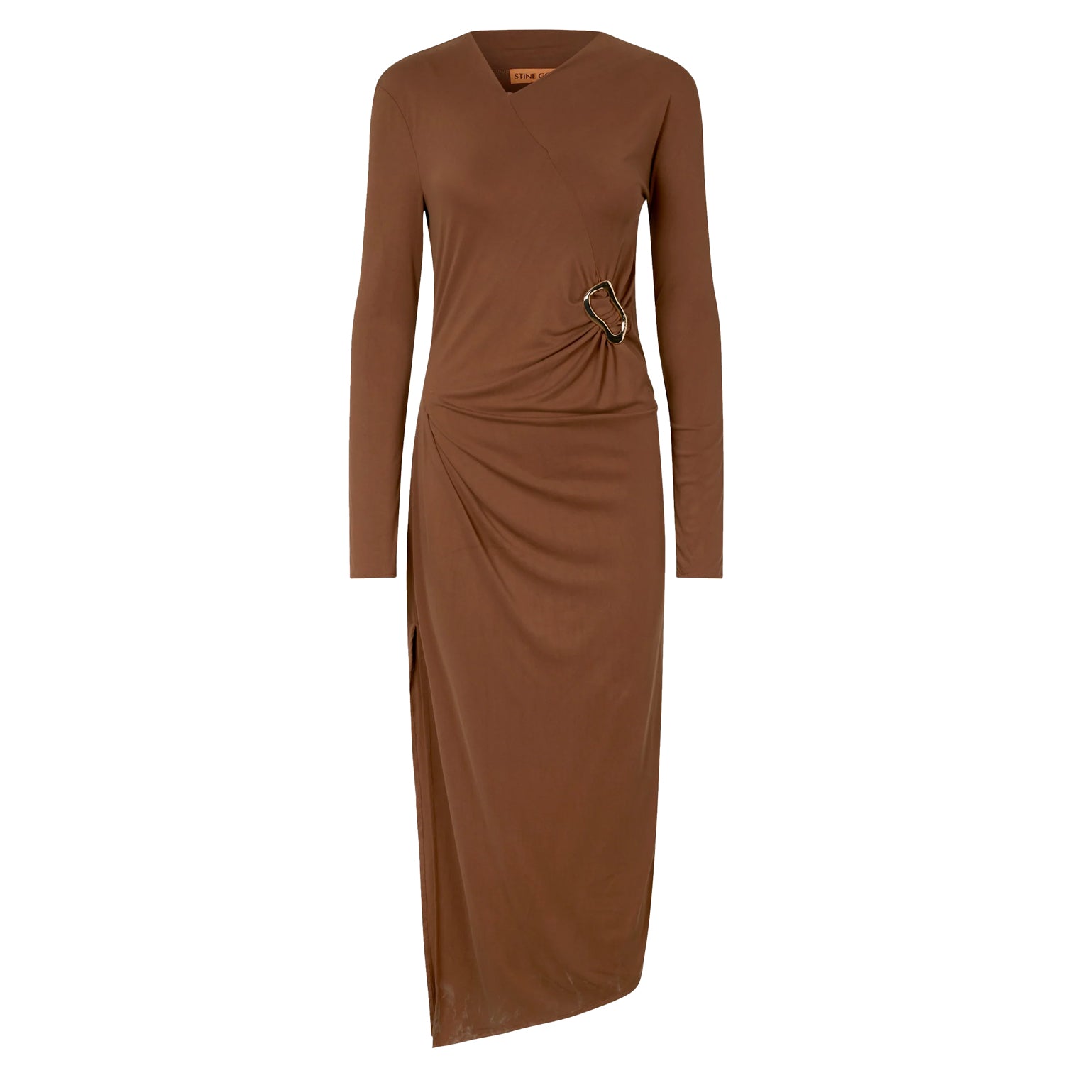 ALYA DRESS - BROWN