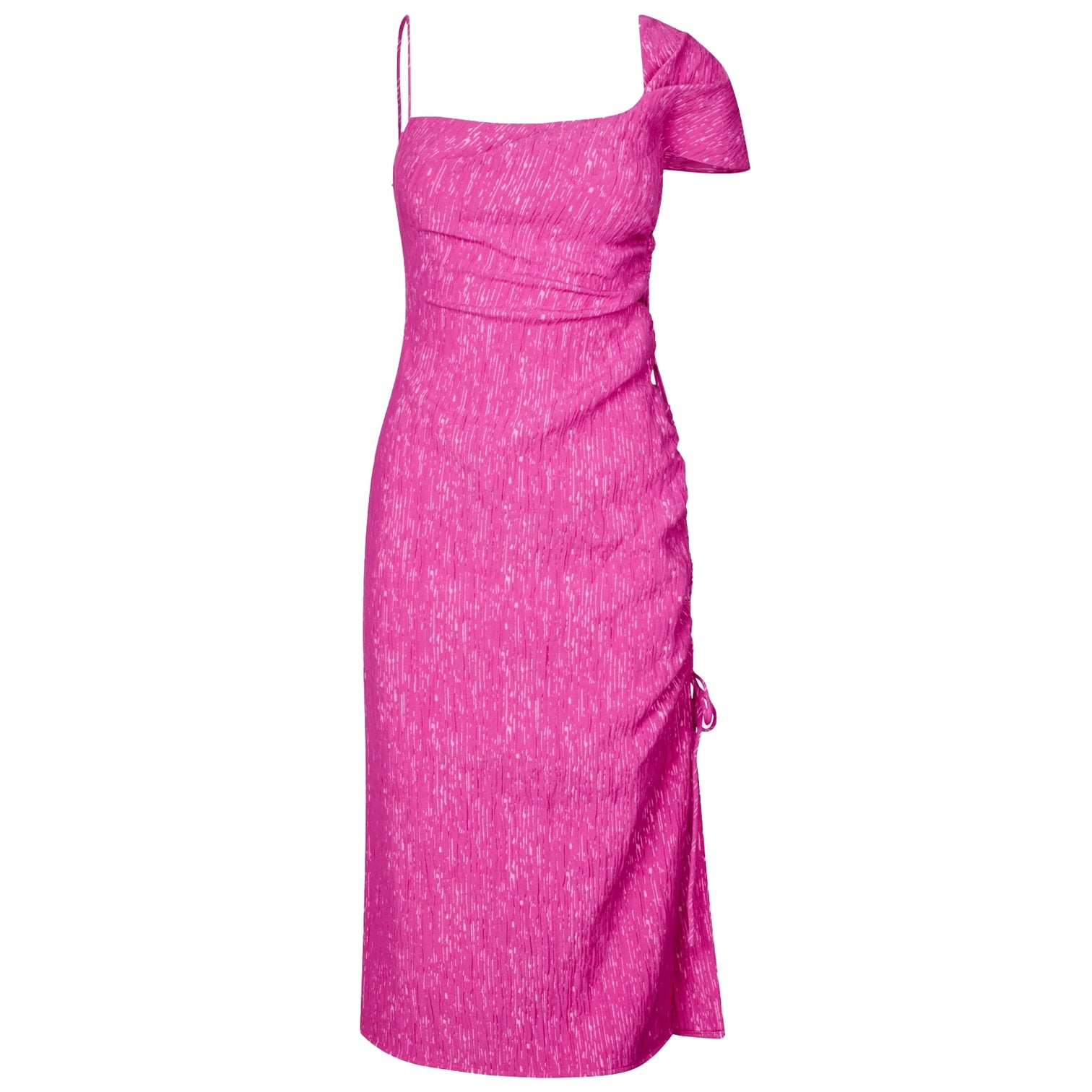 ANNETE DRESS - FUSCHIA