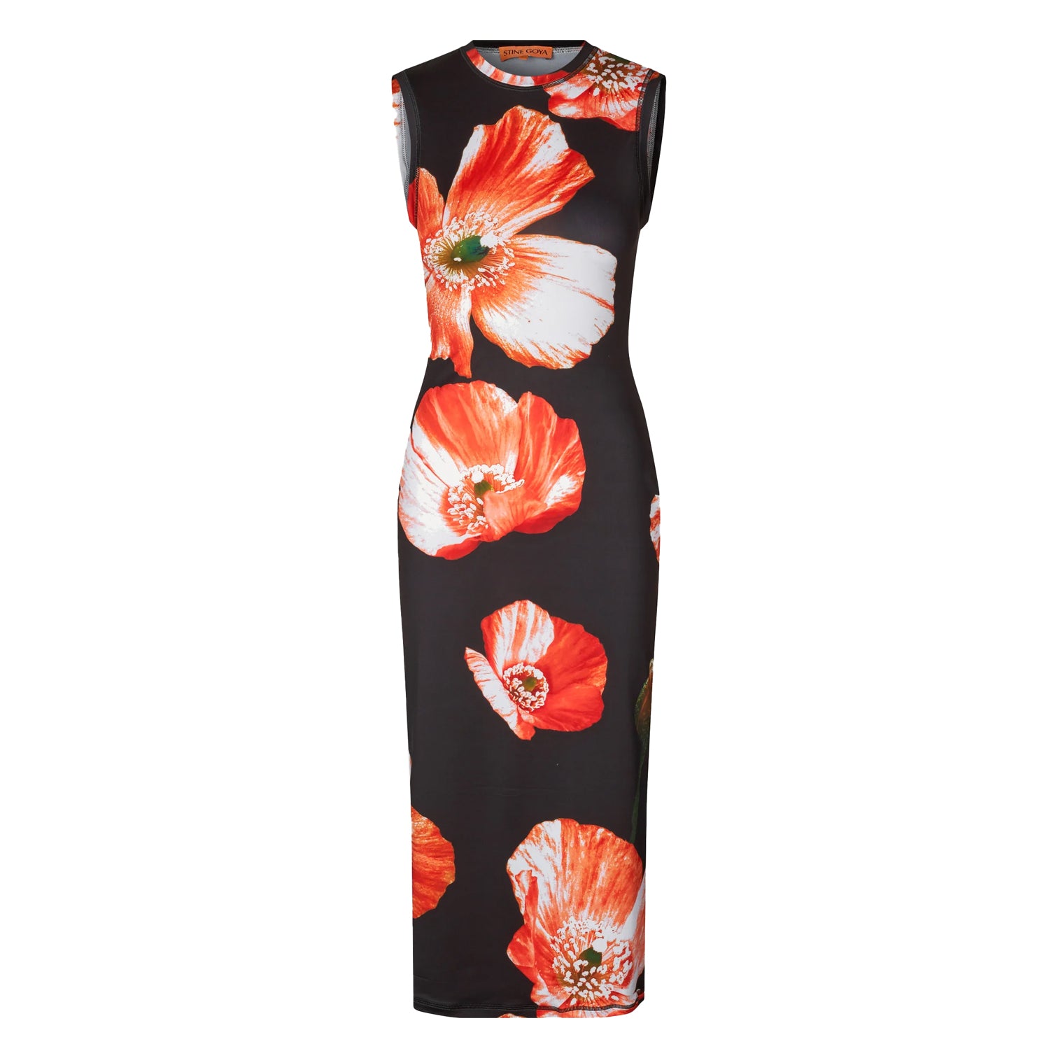 DANYA DRESS - OPIUM POPPIES