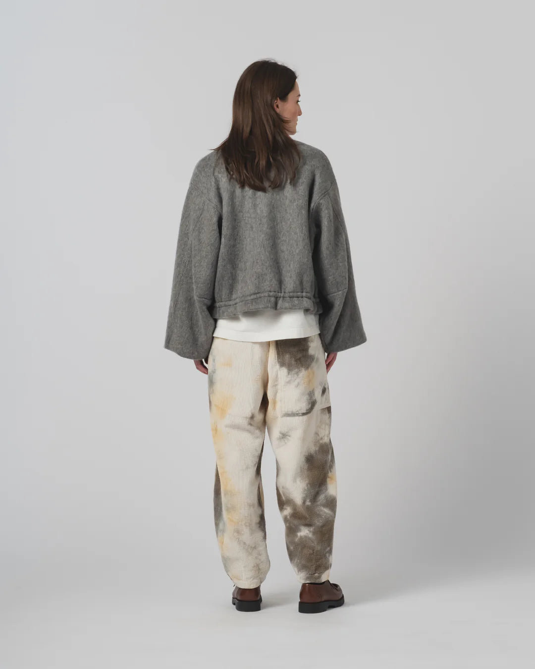 REACTOR JACKET - MOHAIR FLEECE - ASPHALT