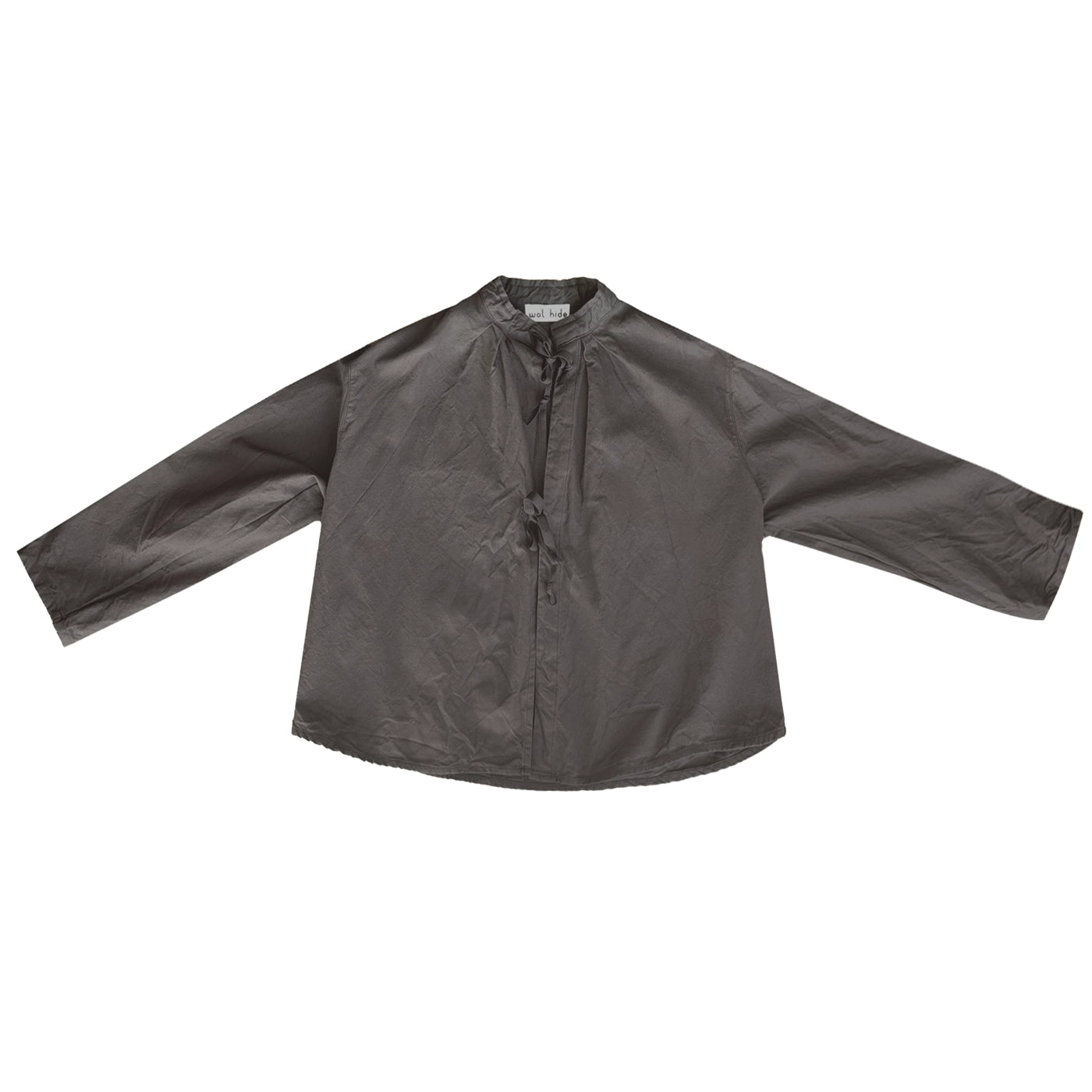 DRAWSTRING JACKET - SUEDE