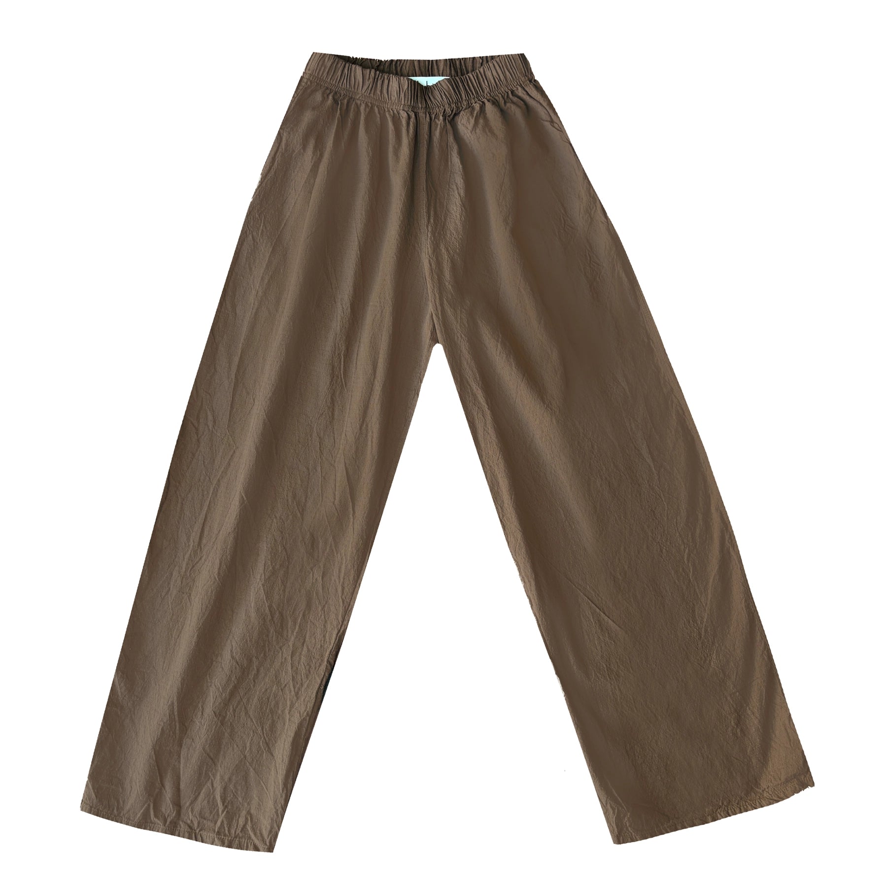 WIDE TROUSER - SEPIA