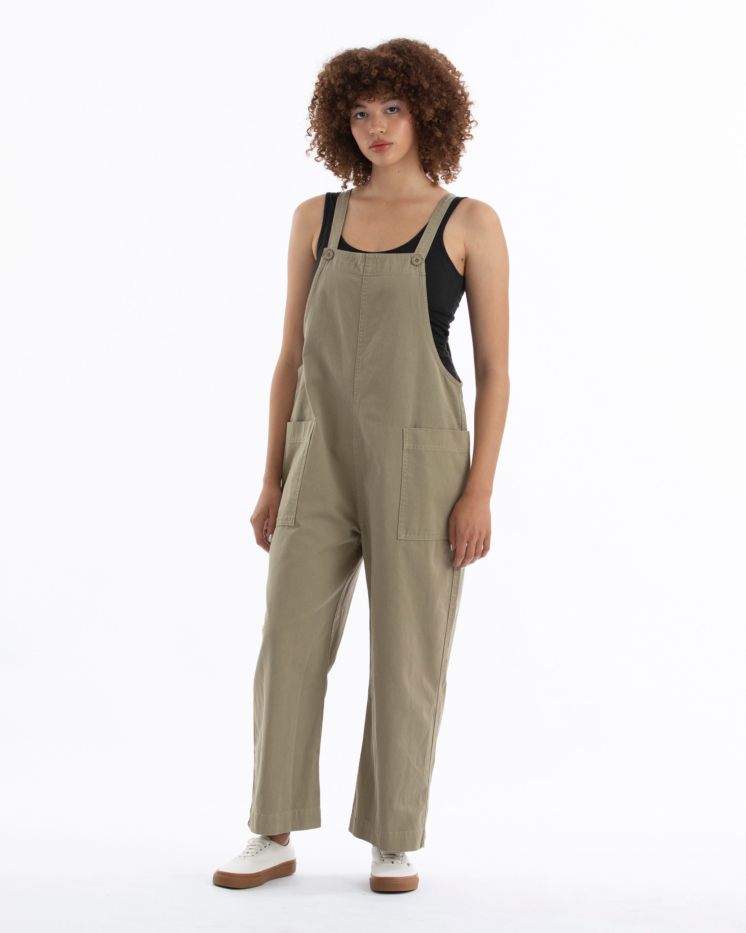 SAMPLE - OVERALL JUMPER - KHAKI