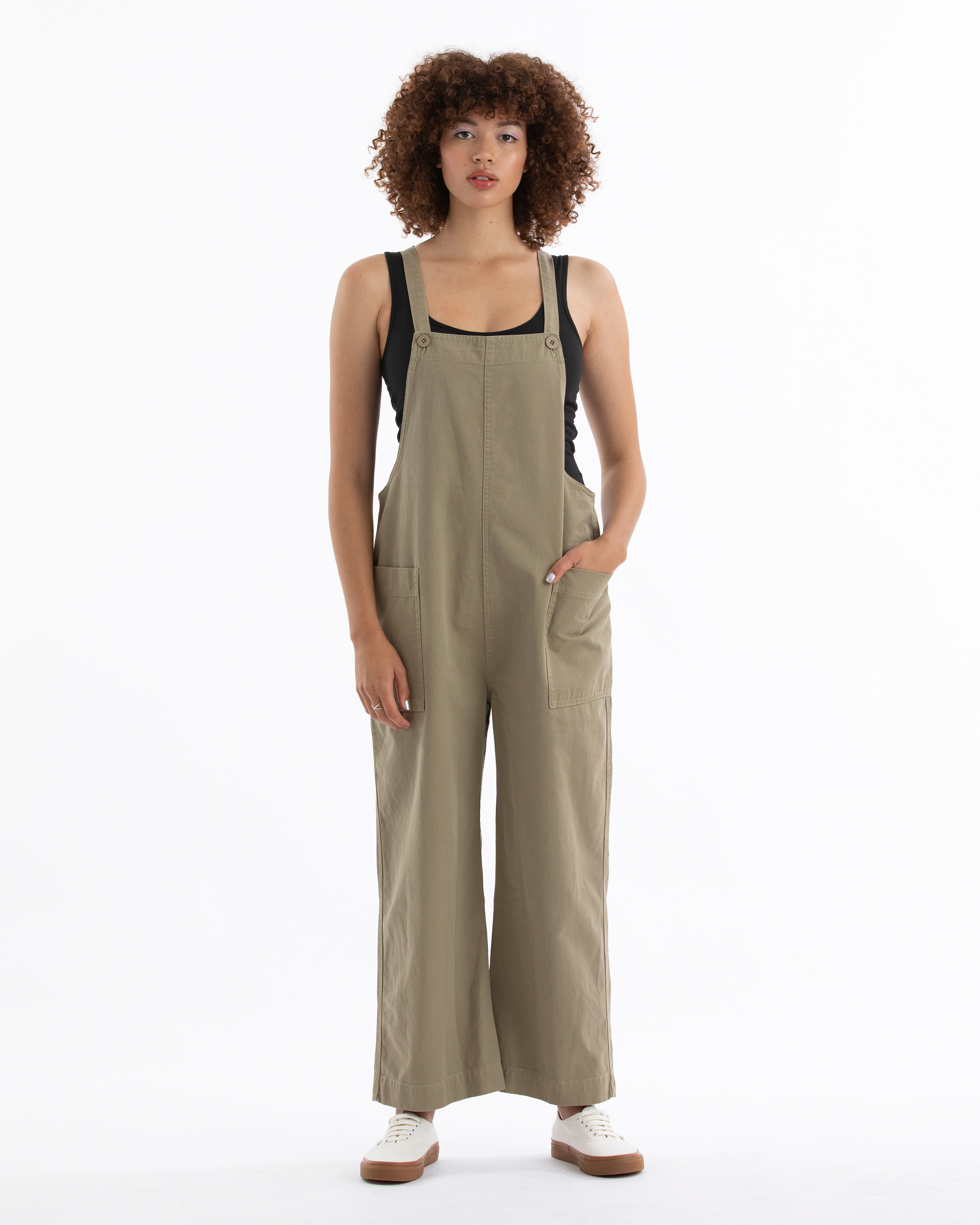 SAMPLE - OVERALL JUMPER - KHAKI