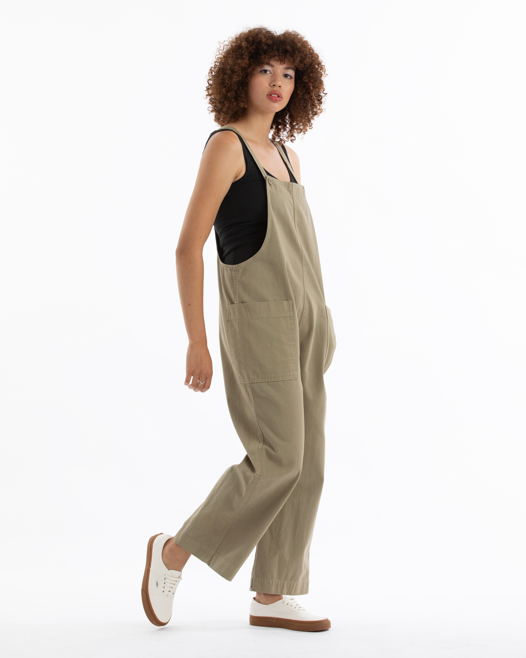 SAMPLE - OVERALL JUMPER - KHAKI