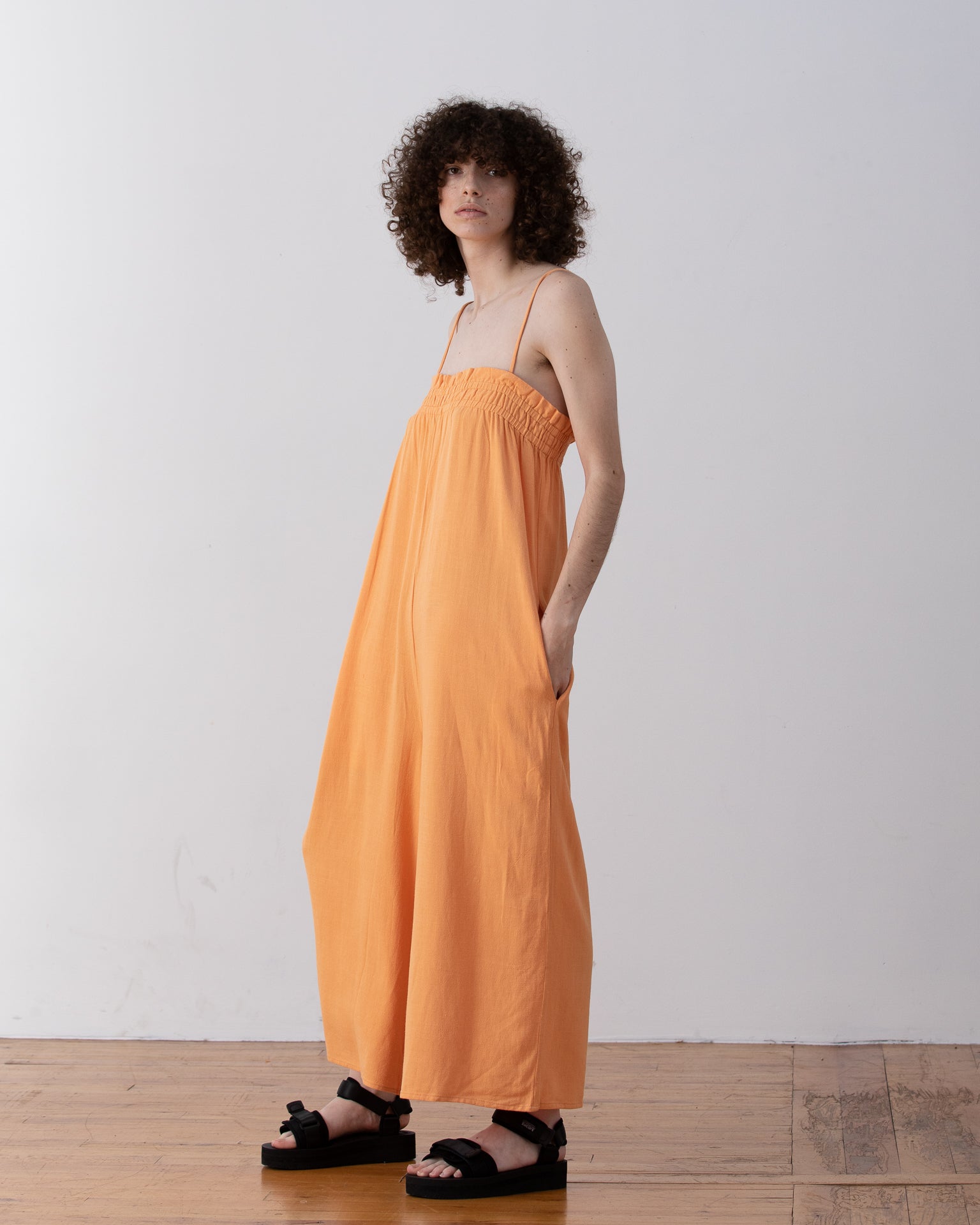 NEW ELASTIC JUMPER - SHERBET