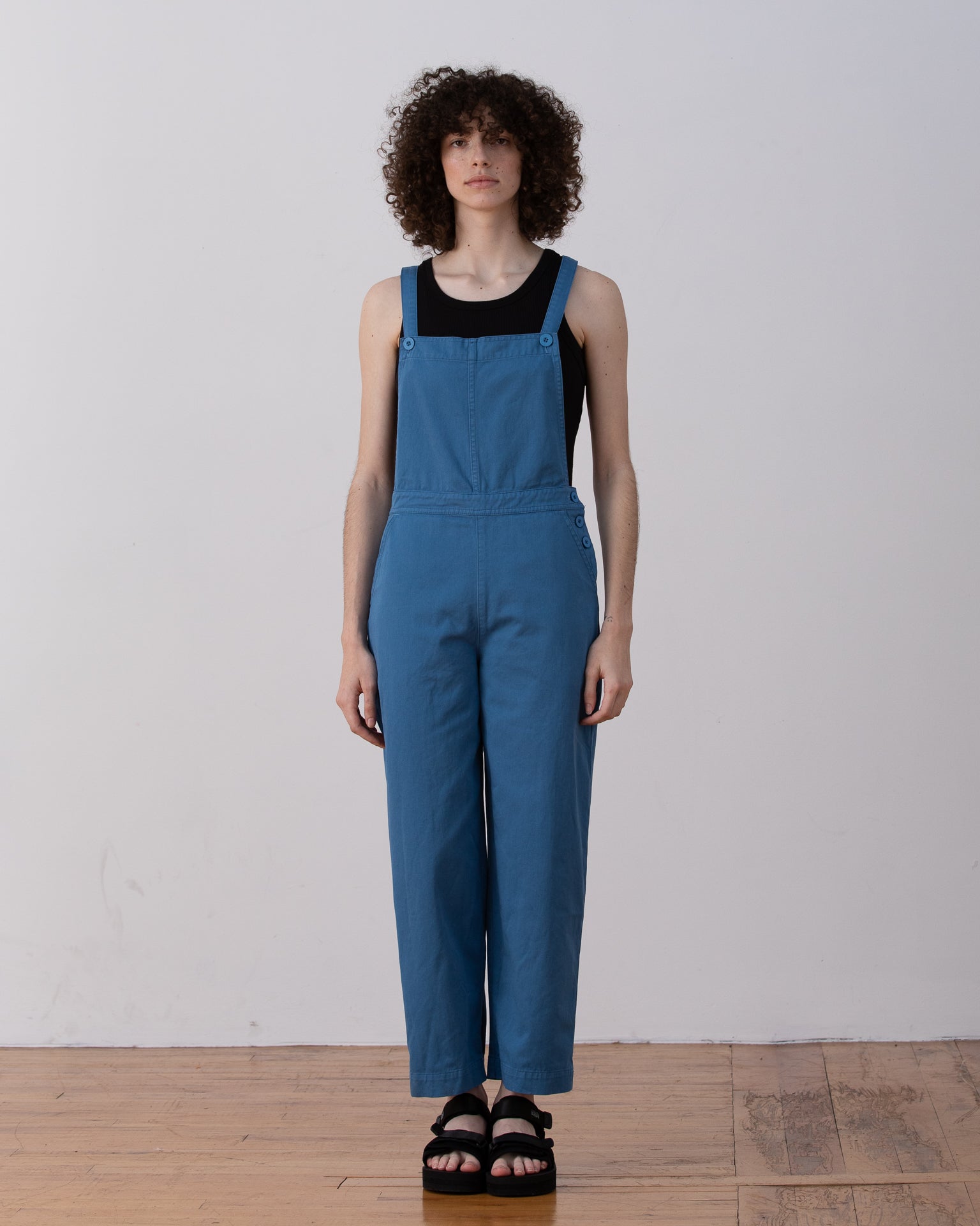 SAMPLE - FITTED OVERALL JUMPER - ECRU