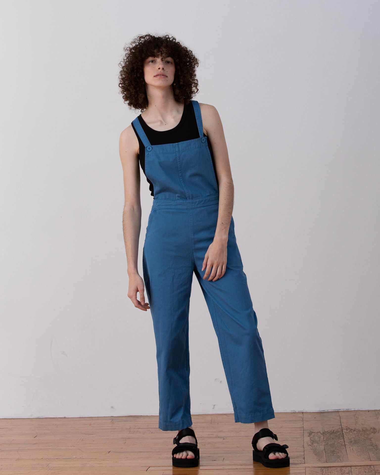 SAMPLE - FITTED OVERALL JUMPER - ECRU