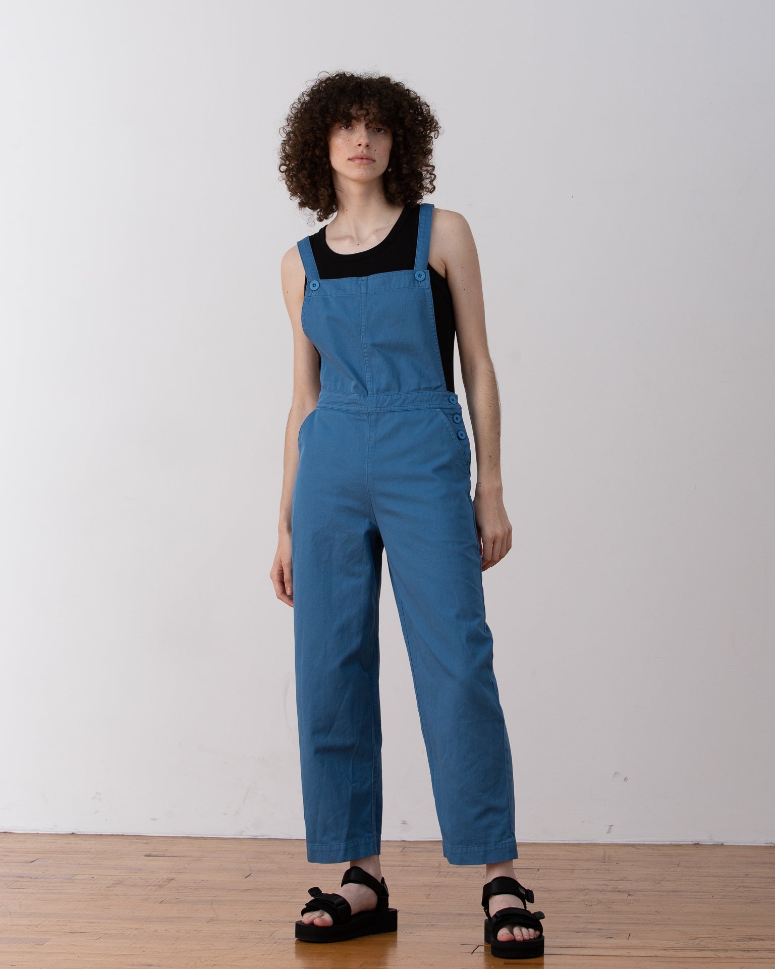 SAMPLE - FITTED OVERALL JUMPER - ECRU