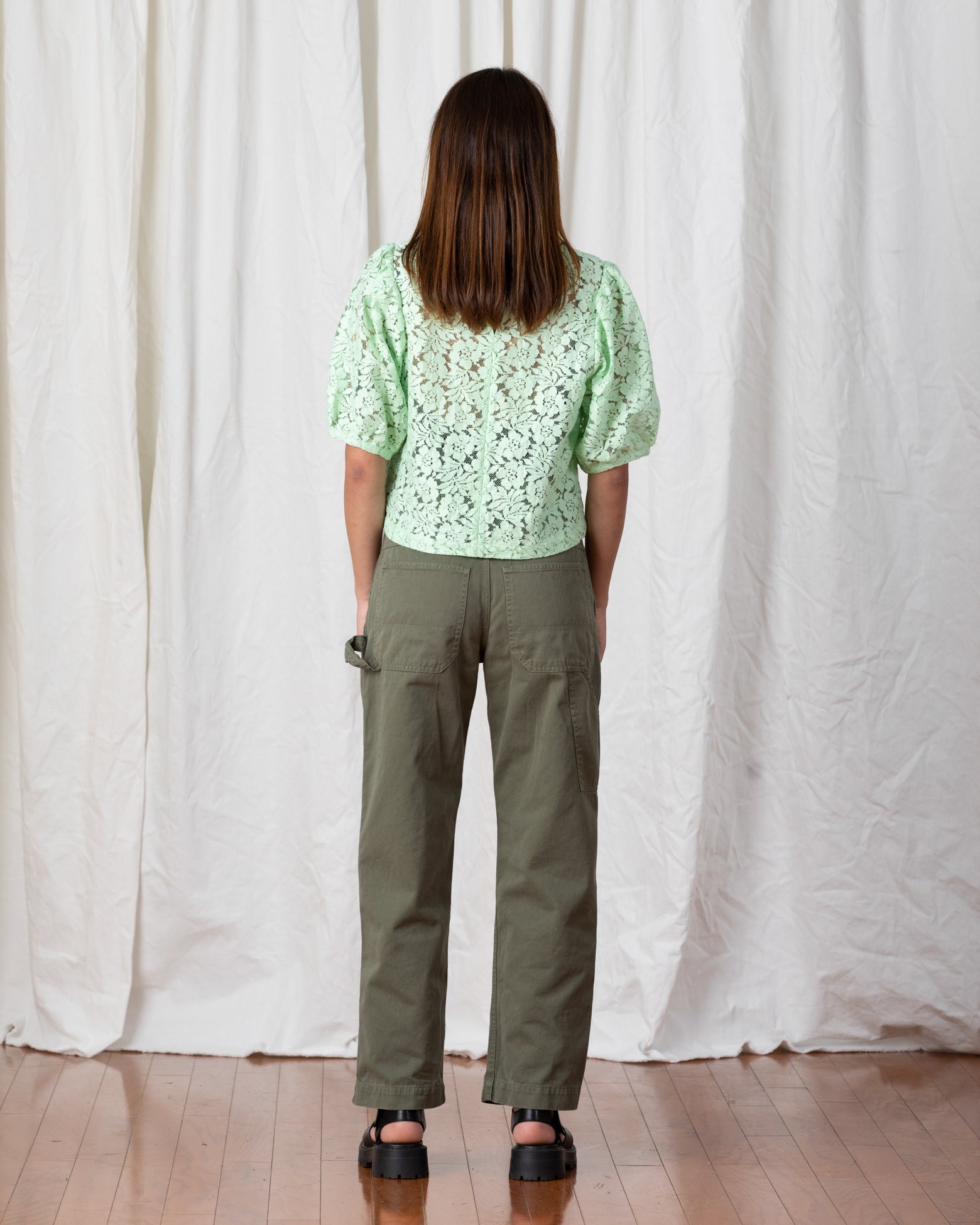 SAMPLE - PAINTER PANT - FADED OLIVE