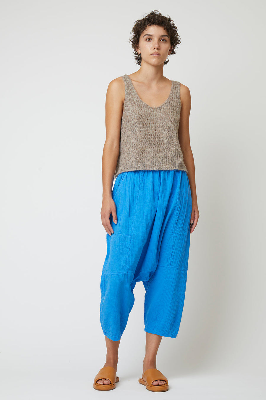 SWEATER TANK - CREAM