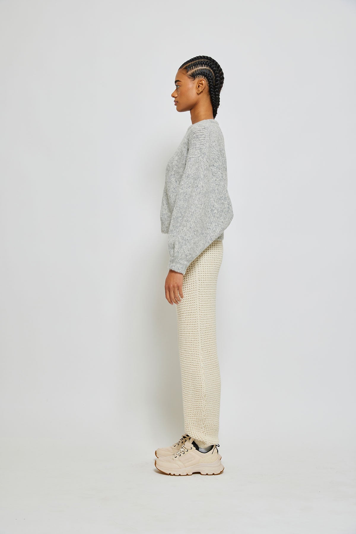BALLOON SLEEVE SWEATER - DEER