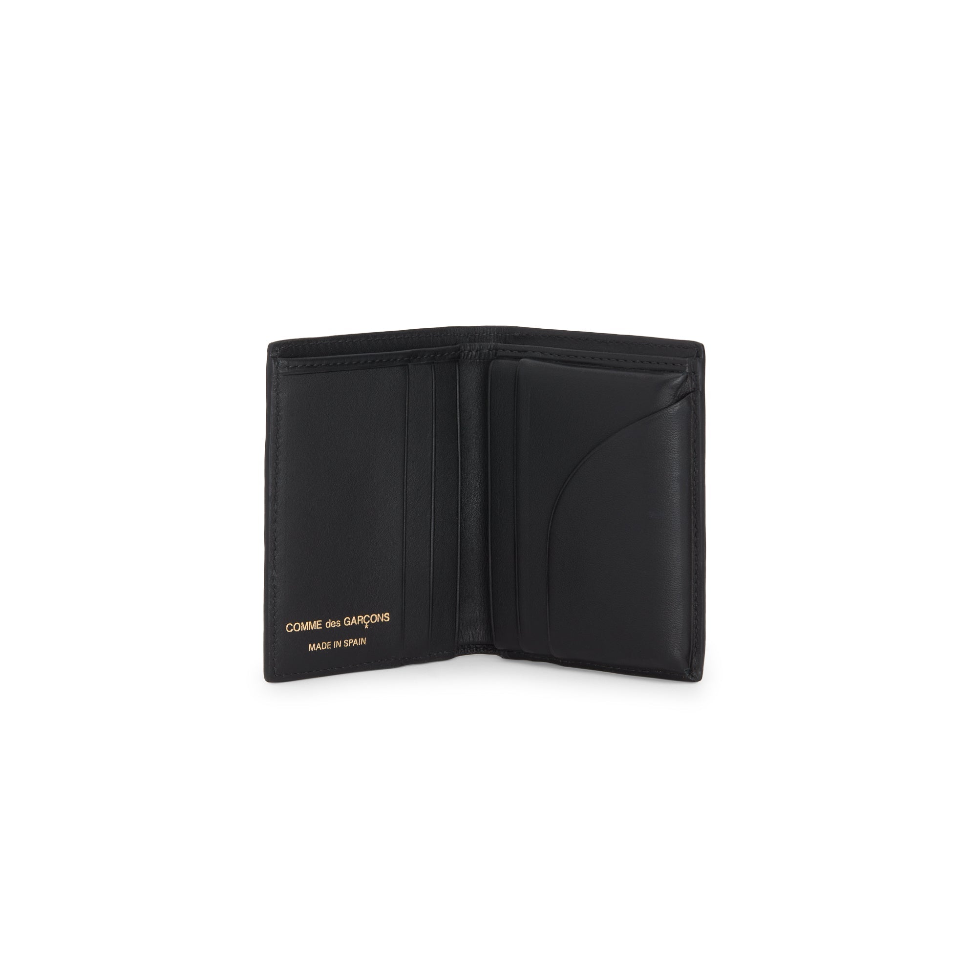 CLASSIC FOLD WALLET - EMBOSSED ROOTS - BLACK