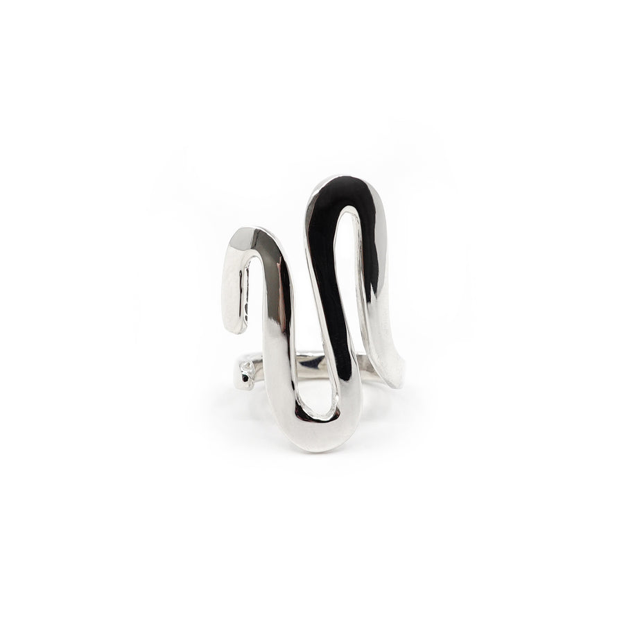 LUINY - UNDULATIONS RING - SILVER