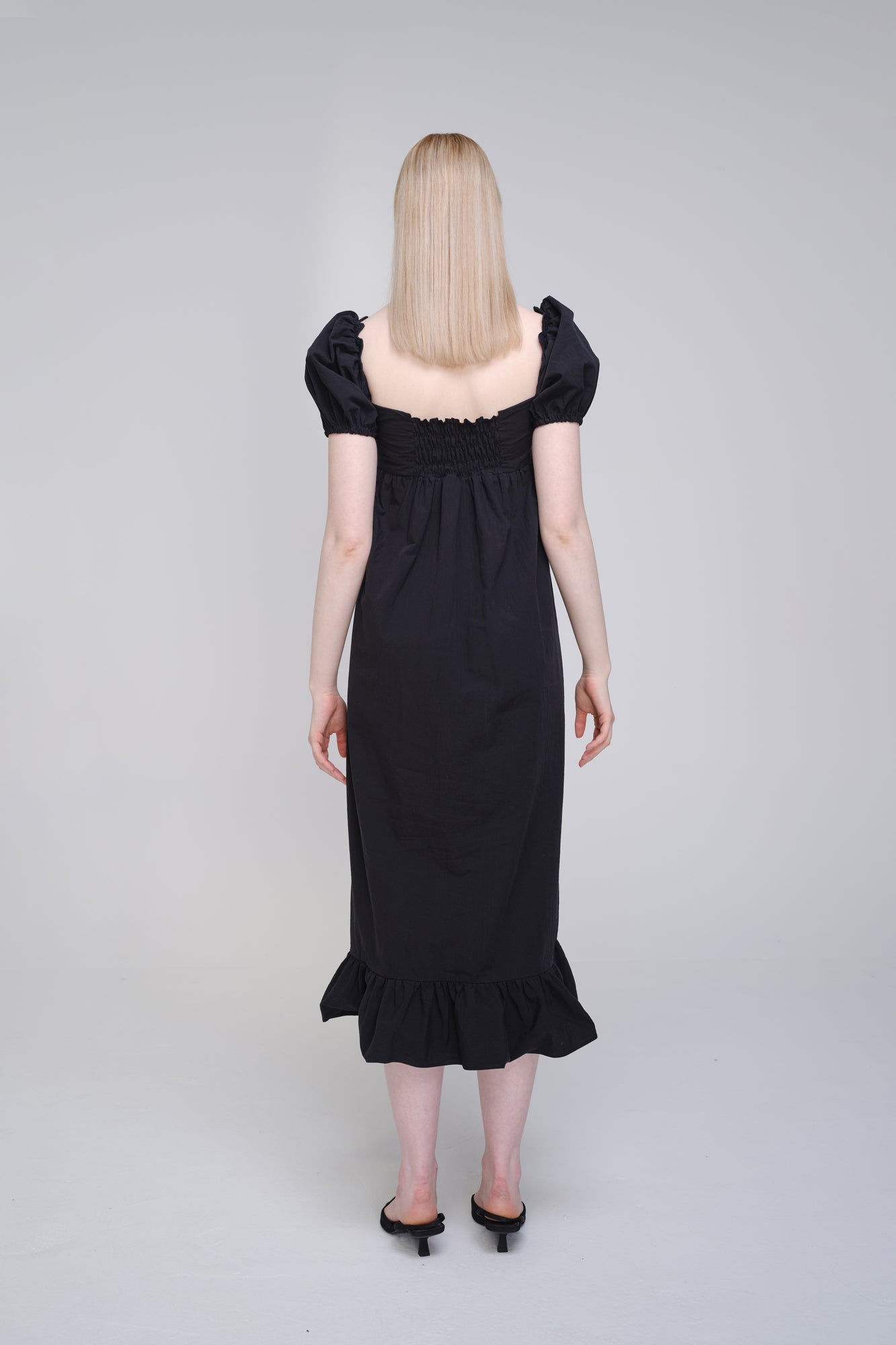 NICOLA DRESS - BLACK