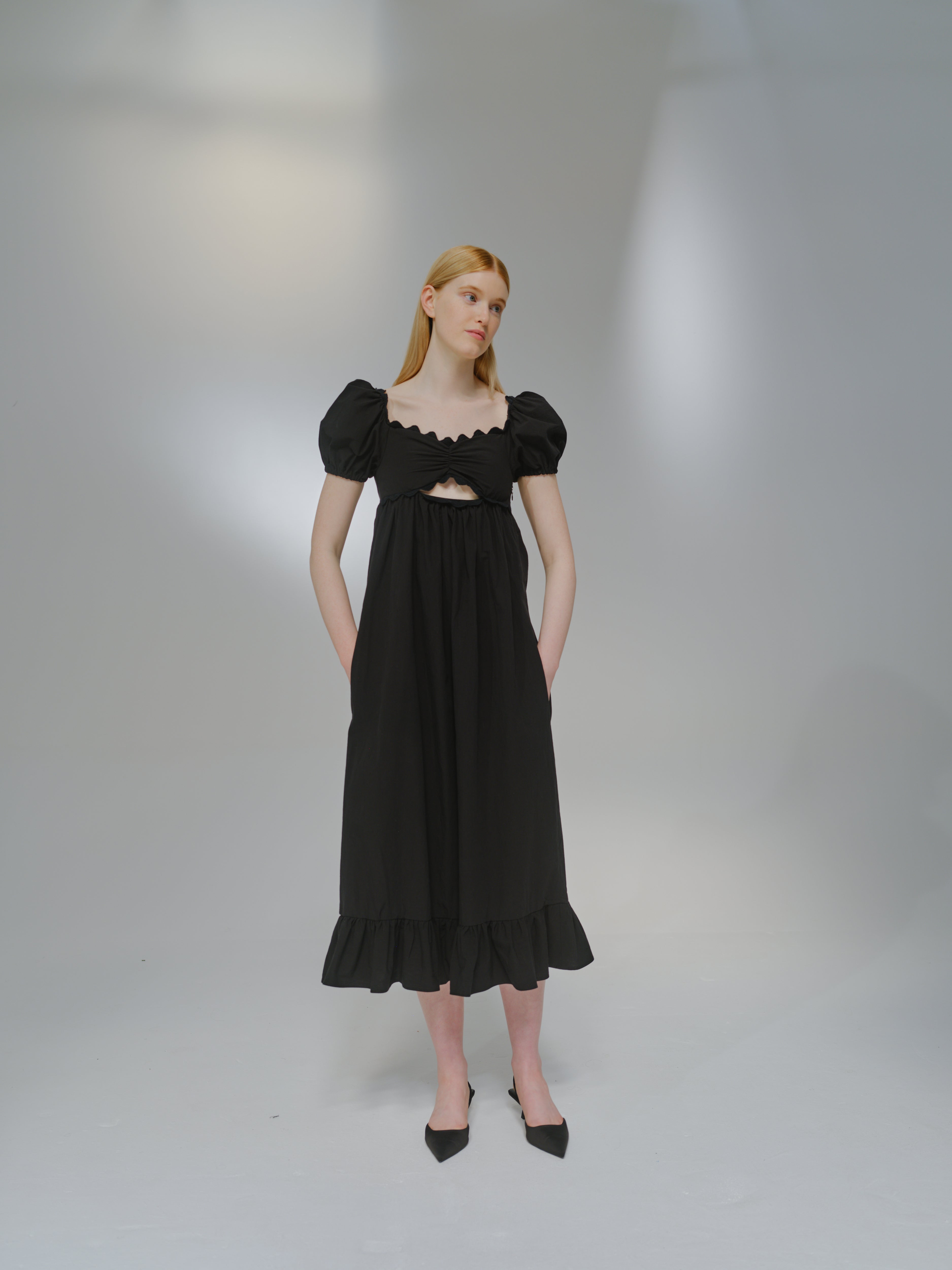 NICOLA DRESS - BLACK