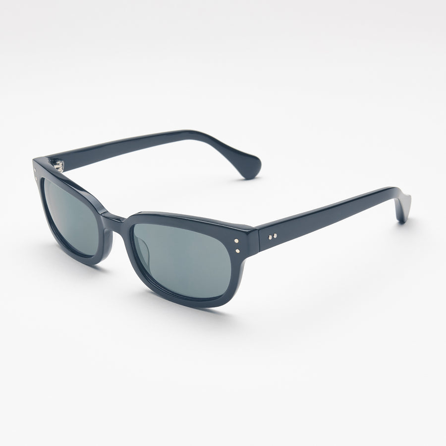 AMBER SUNGLASSES - SOLID NAVY