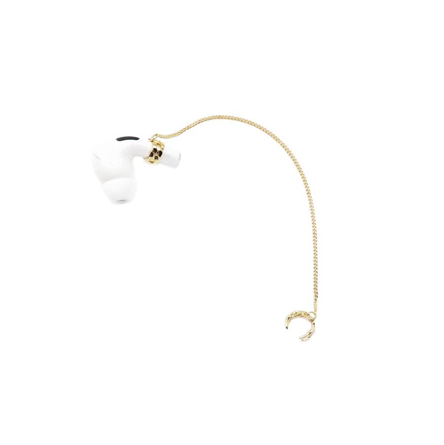 NUMBERING - AIRPODS CHAIN EARCUFF - GOLD