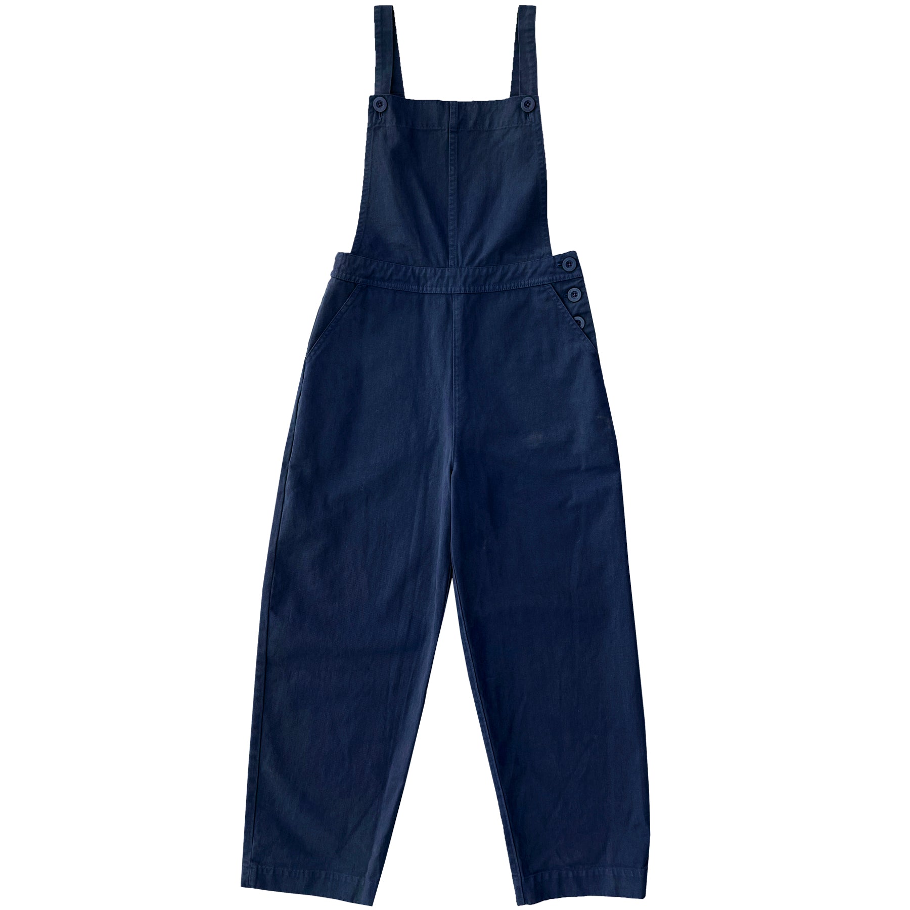 SAMPLE - FITTED OVERALL JUMPER - NAVY