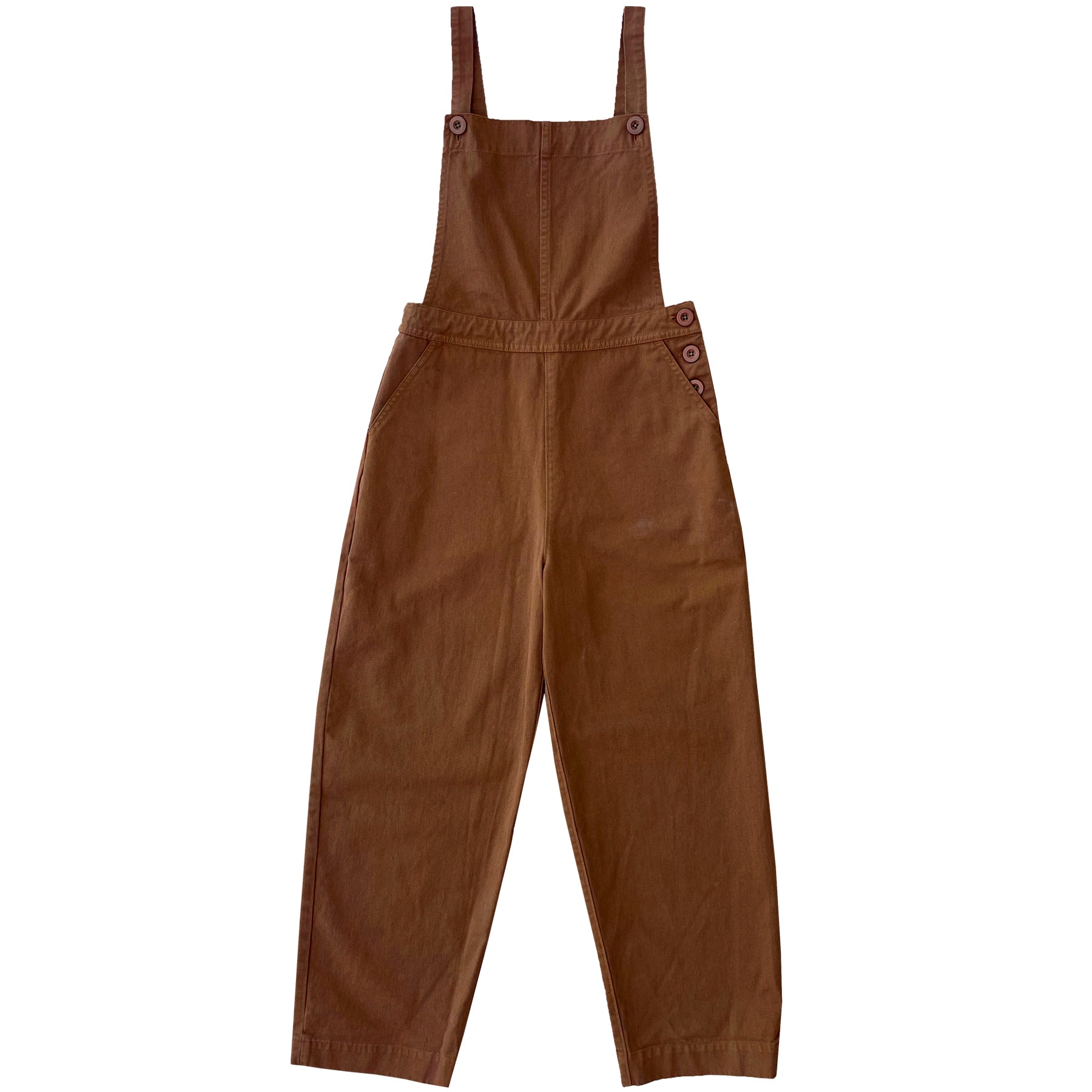 FITTED OVERALL JUMPER - COPPER