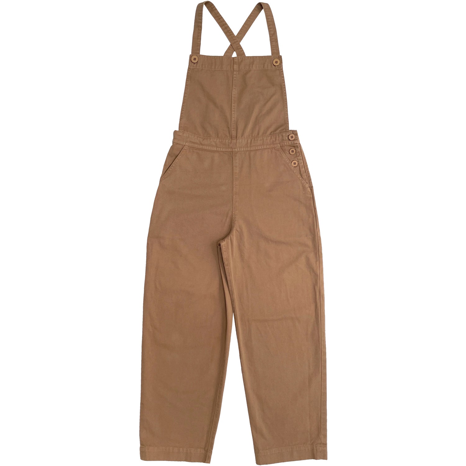SAMPLE - FITTED OVERALL JUMPER - CAMEL