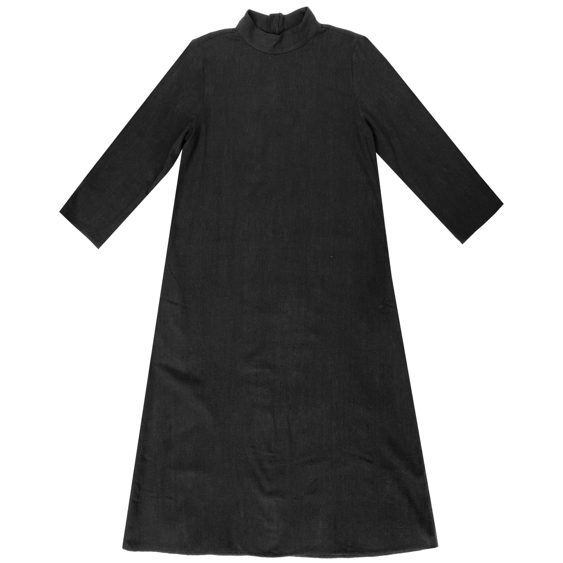 SAMPLE - MOCK NECK DRESS - BLACK