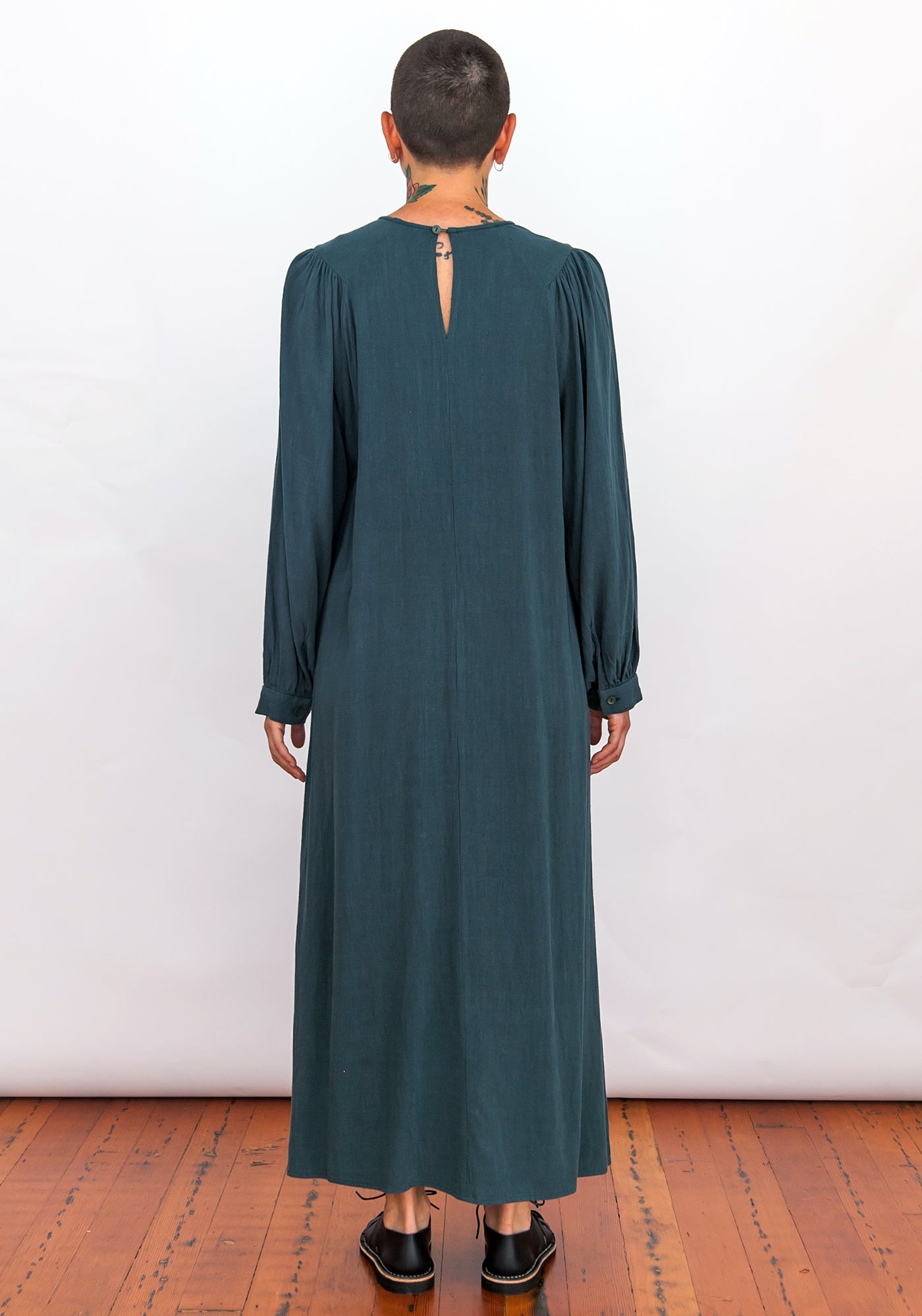SAMPLE - PIRATE DRESS - TURQUOISE