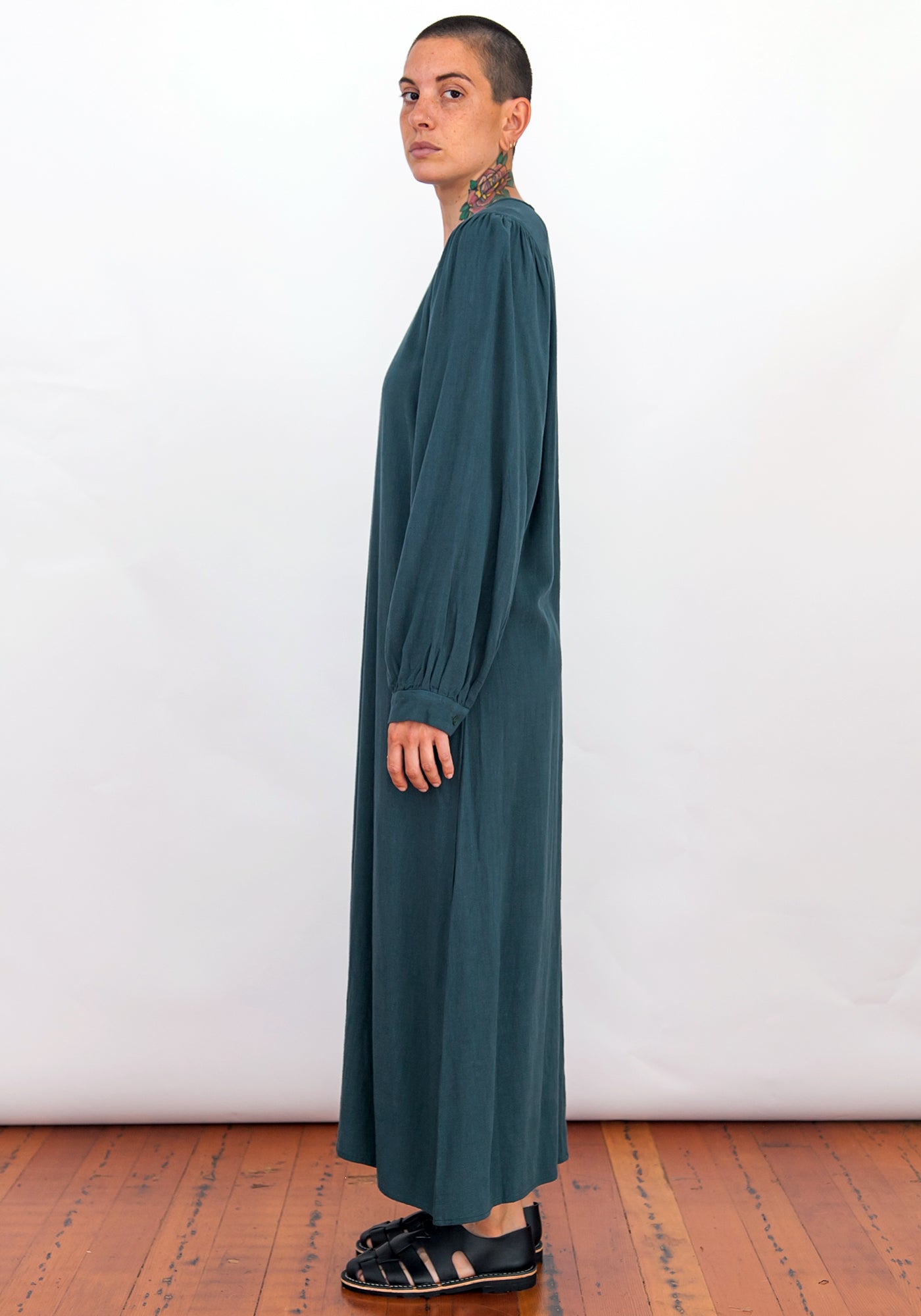 SAMPLE - PIRATE DRESS - TURQUOISE