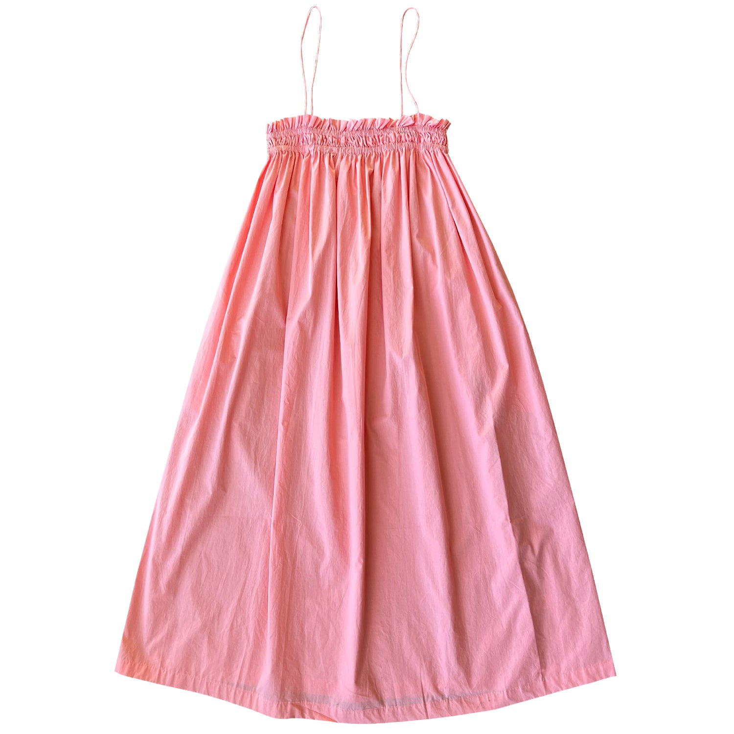 SAMPLE - ELASTIC DRESS - FADED CORAL