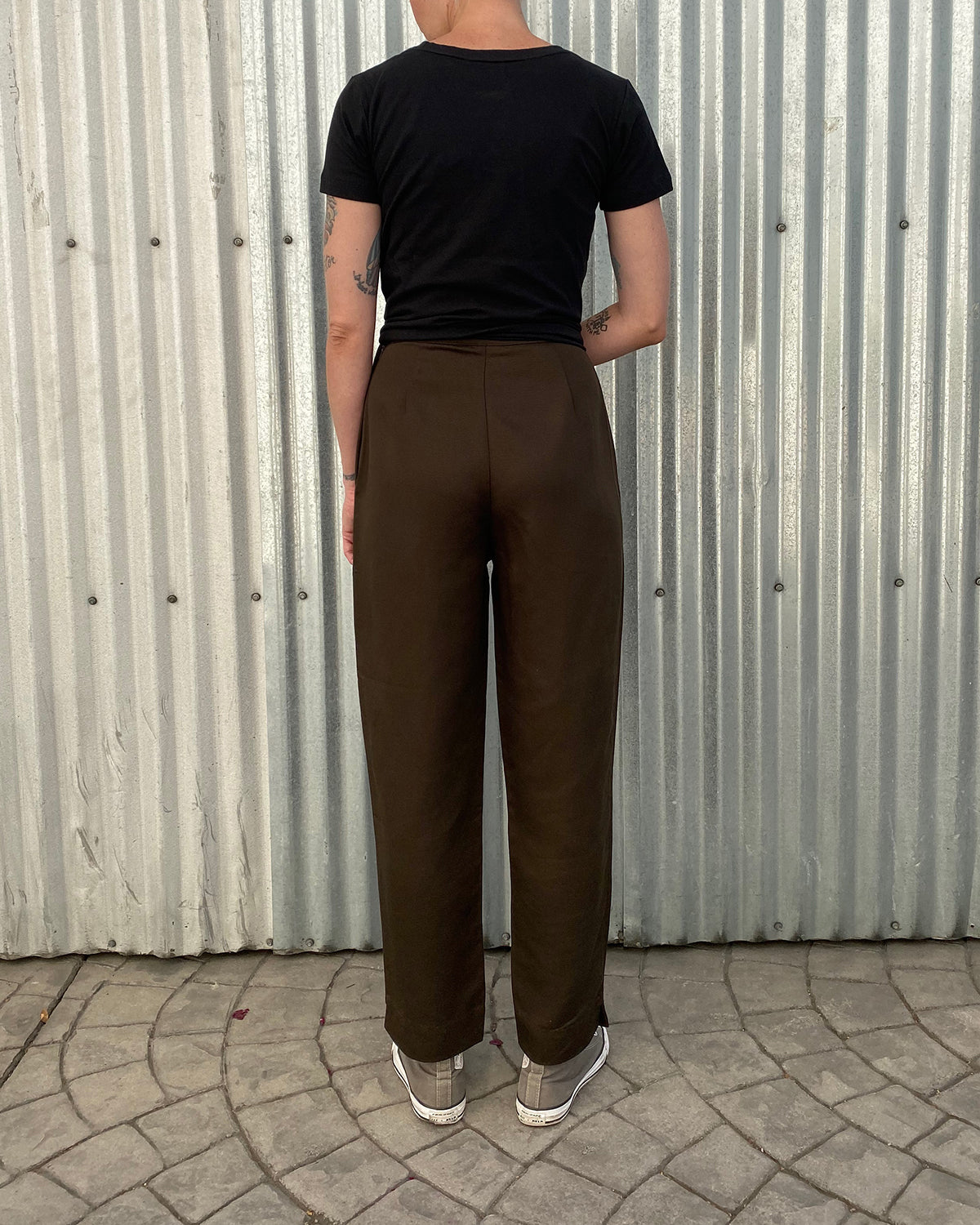 SAMPLE - THICK FANCY PANT - MUD
