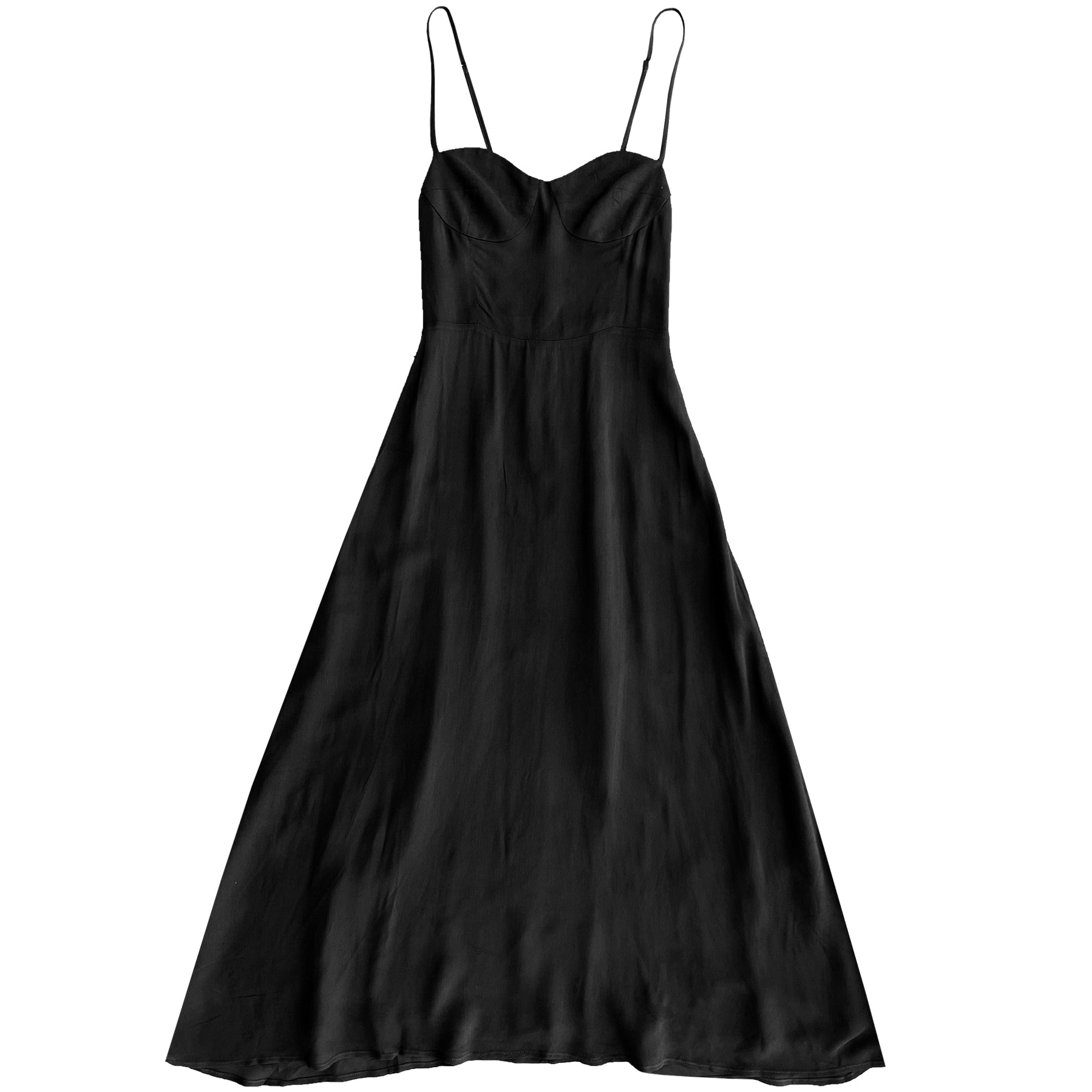 SAMPLE - FITTED BODICE DRESS - BLACK