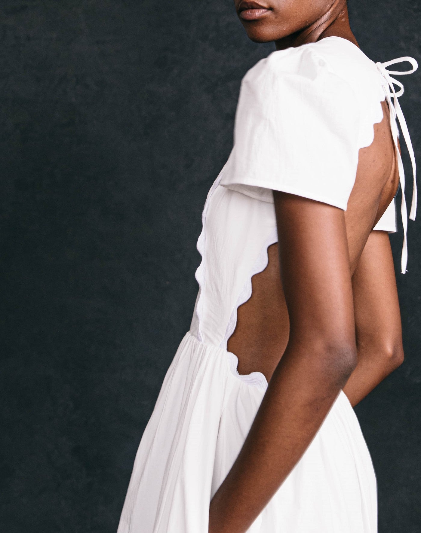 SIMONA DRESS - WHITE