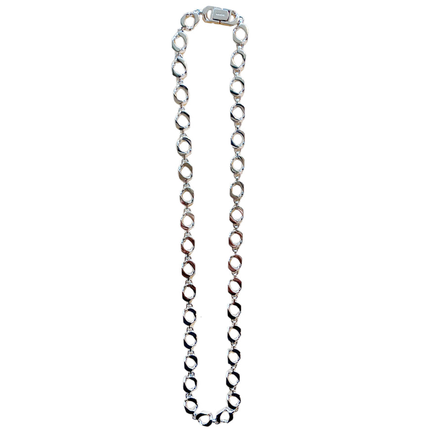 CHAIN LINK NECKLACE - SILVER