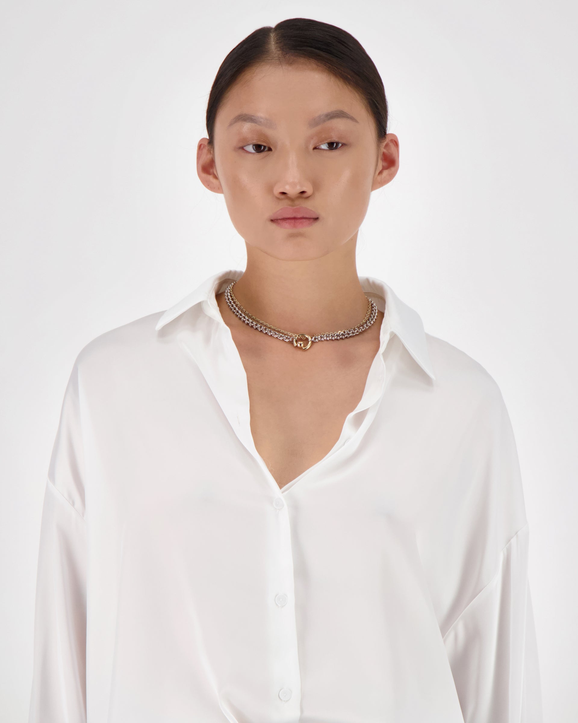 MOLLY NECKLACE - GOLD & PALLADIUM