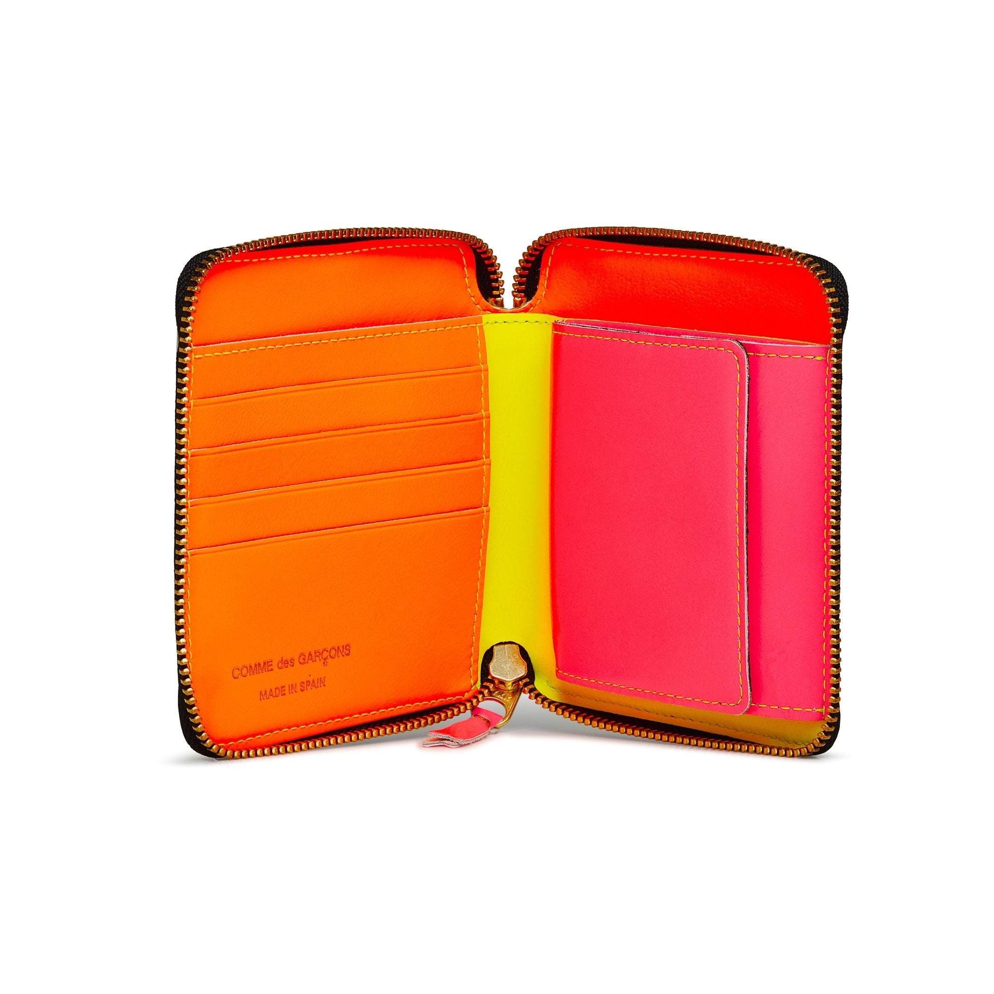 CLASSIC ZIP WALLET - SUPER FLUO - YELLOW