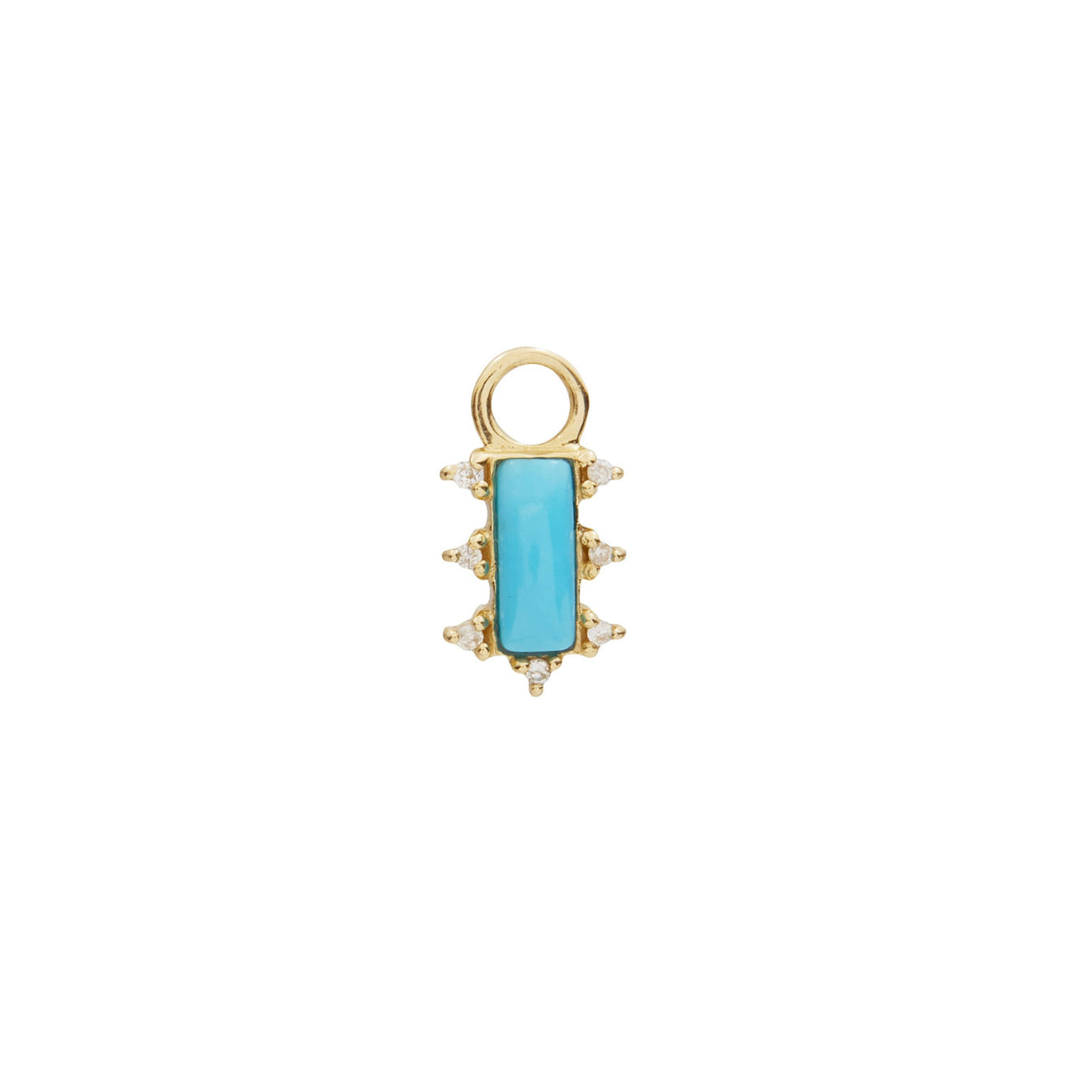 MOSAIC CHARM W/ TURQUOISE