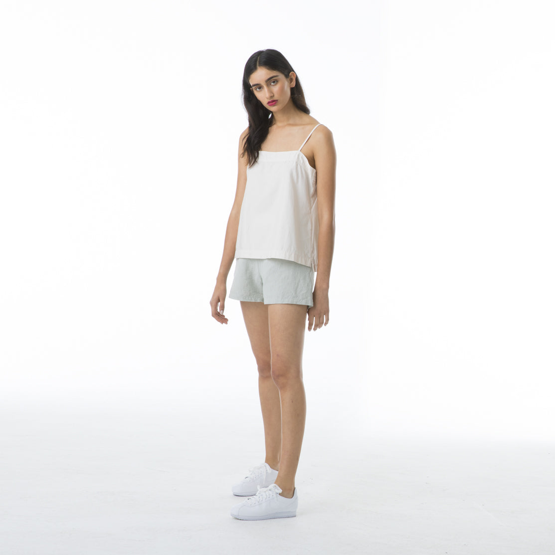 SAMPLE - LINEN/COTTON SHORT - SAGE