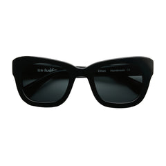 Ethan - Cat Eye White Sunglasses For Men & Women